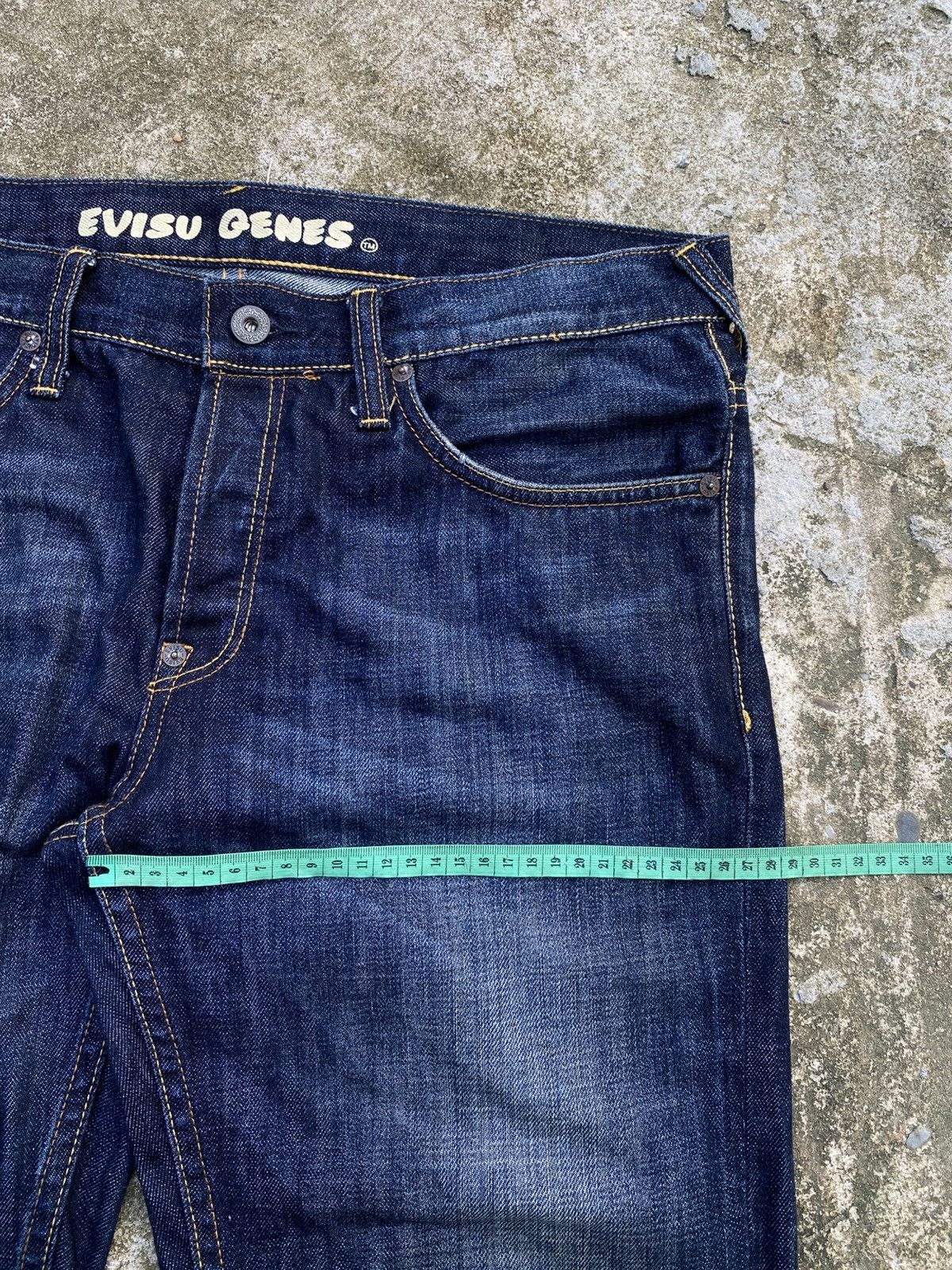 Evisu × Japanese Brand × Vintage EVISU GENES JEANS Size US 34 / EU 50 - 18 Thumbnail