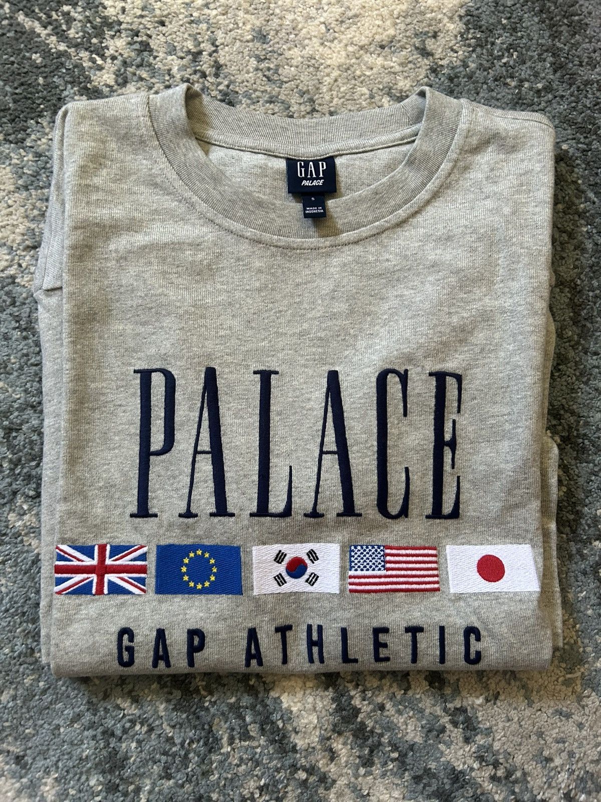 FLAGS WiDE BOXY HEAVYWEiGHT JERSEY KNiT SiNGLE STiTCH TEE