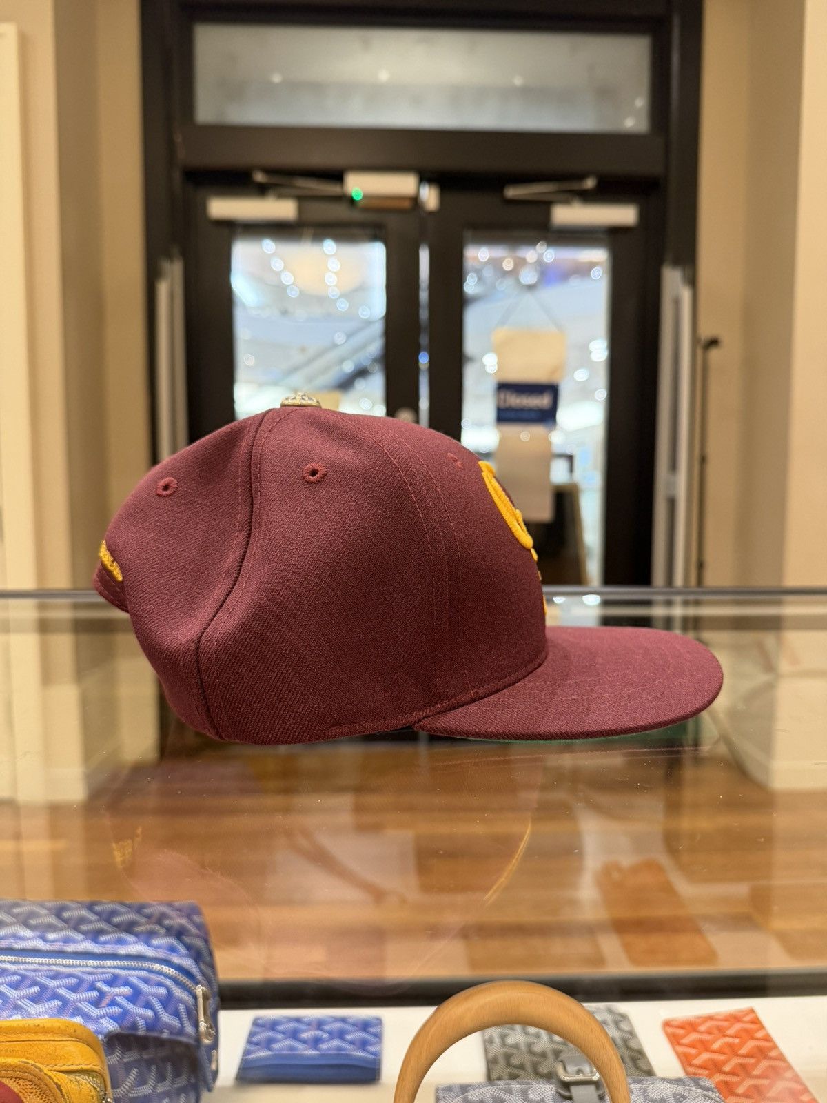 Chrome Hearts Chrome Hearts CH Embroidered Hat - Maroon Size ONE SIZE - 3 Thumbnail