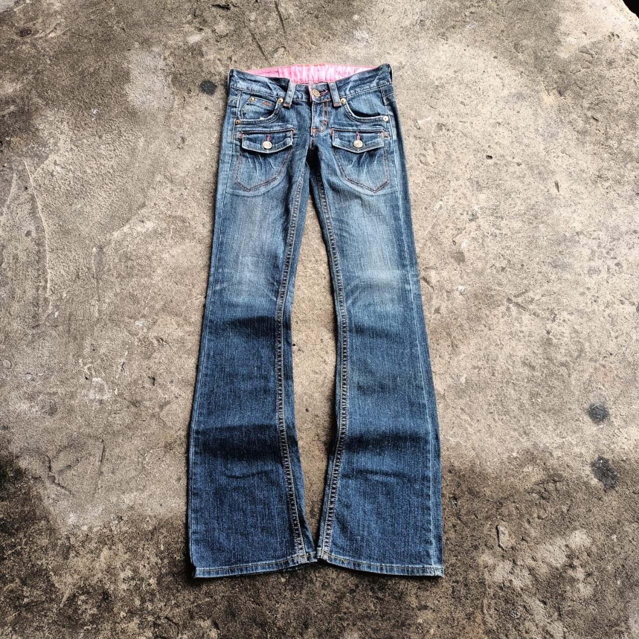 Edwin × If Six Was Nine × Japanese Brand Edwin something bush flare denim Size US 29 - 1 Thumbnail