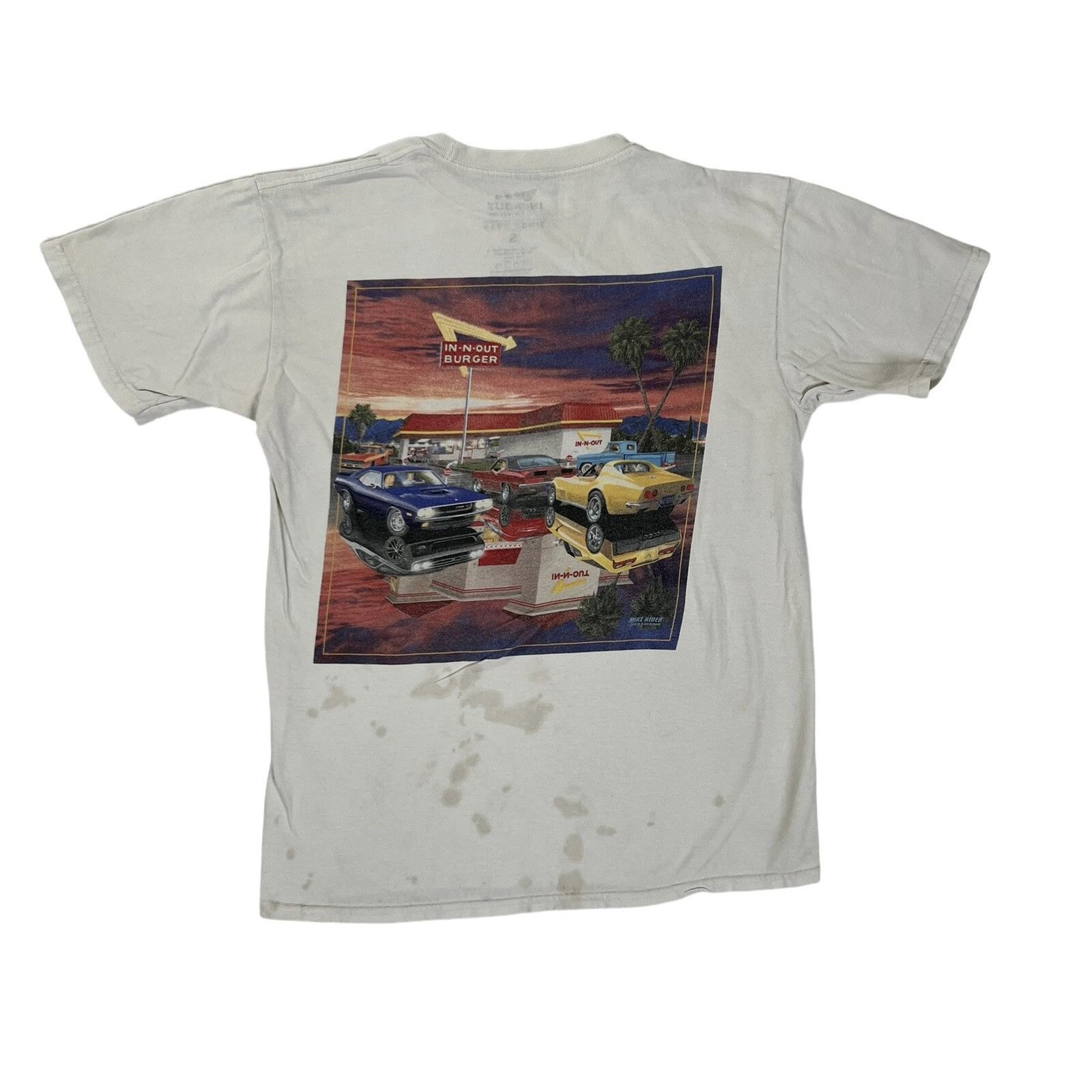Other Vintage In-N-Out Burger T-Shirt Muscle Car Challeger Corvett Size US S / EU 44-46 / 1 - 1 Thumbnail