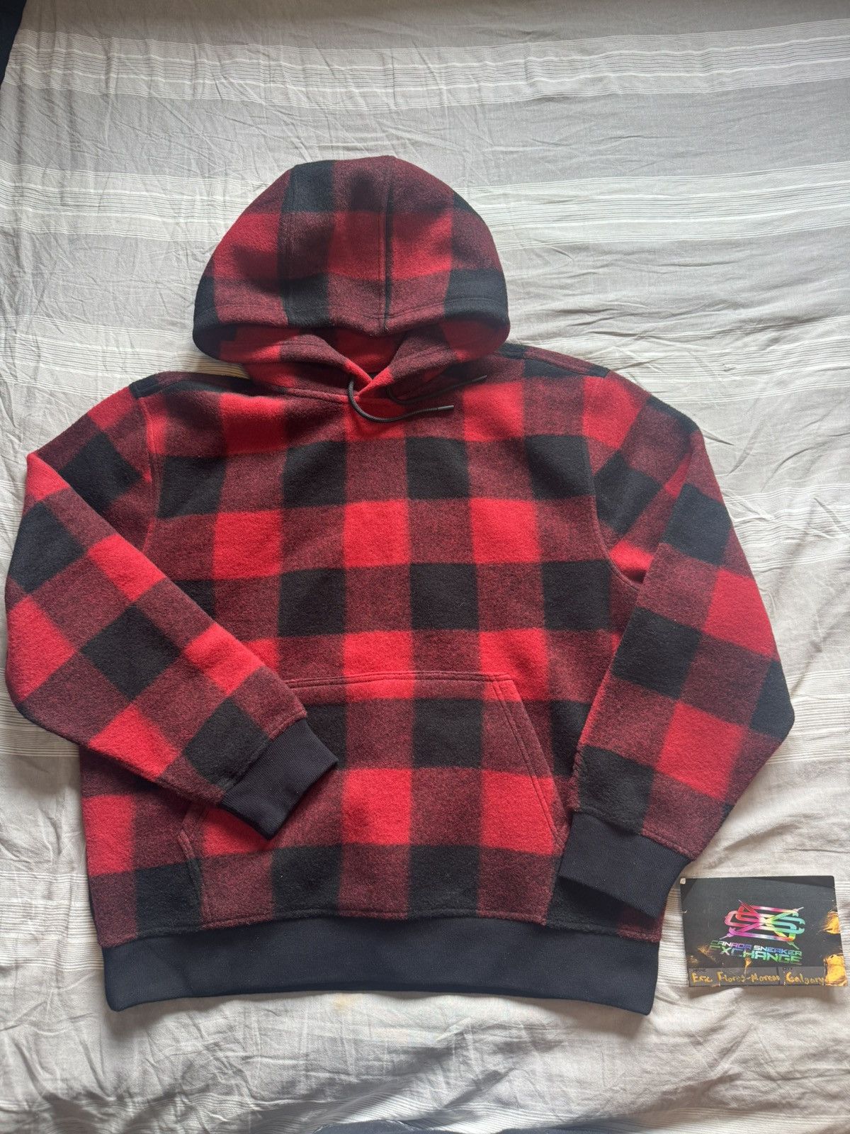 October's Very Own OVO Plaid Hoodie Size US XL / EU 56 / 4 - 1 Thumbnail