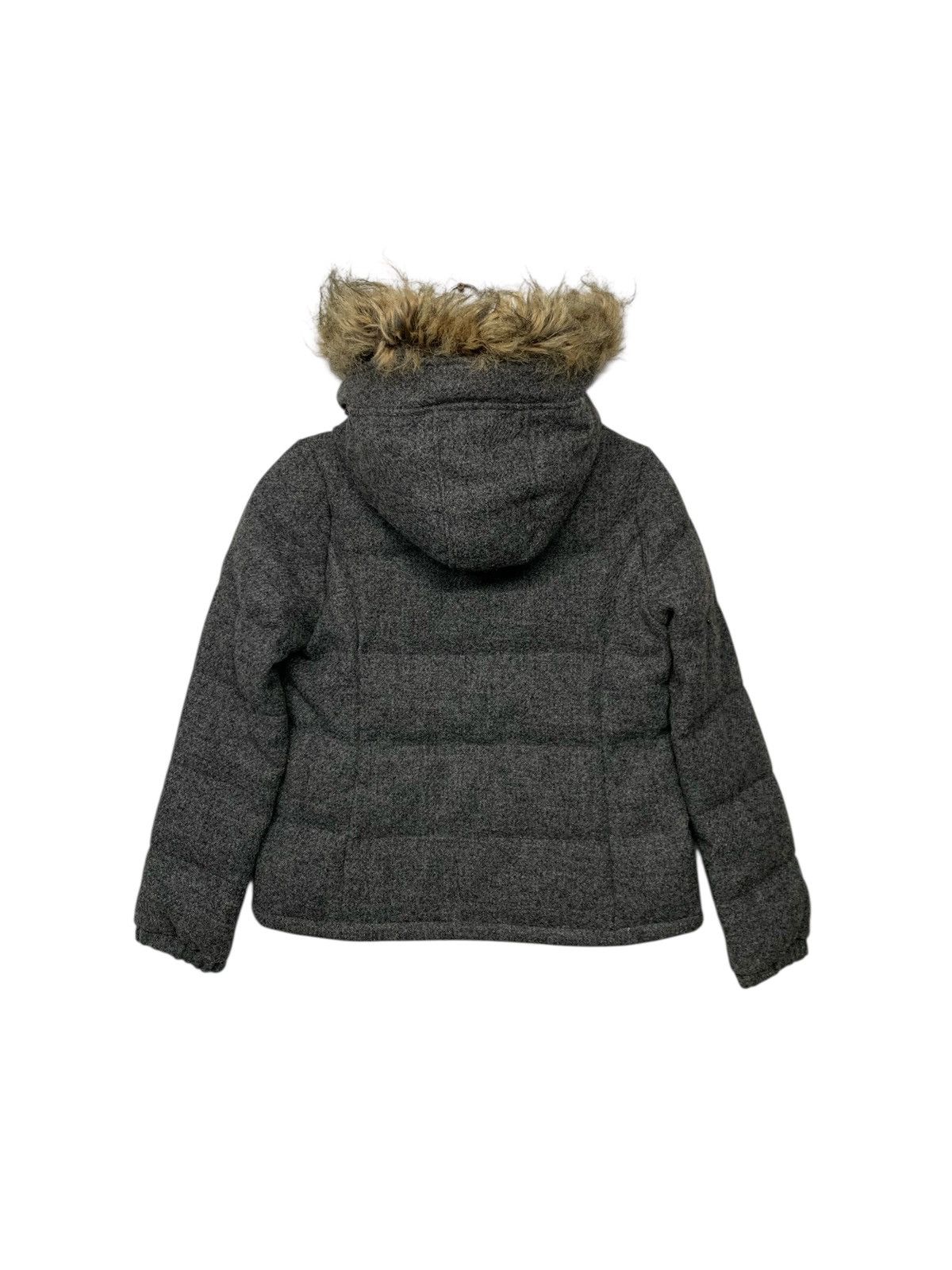 Designer × Harris Tweed × Japanese Brand Rare Harris Tweed X Earth Music & Ecology Fur Wool Jacket Size M / US 6-8 / IT 42-44 - 4 Thumbnail