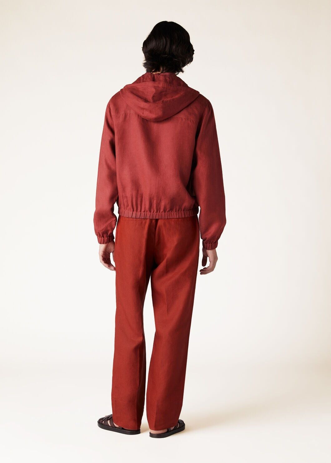 Loro Piana o1srvl11e0325 Bomber Jacket in Burgundy Size US S / EU 44-46 / 1 - 5 Thumbnail