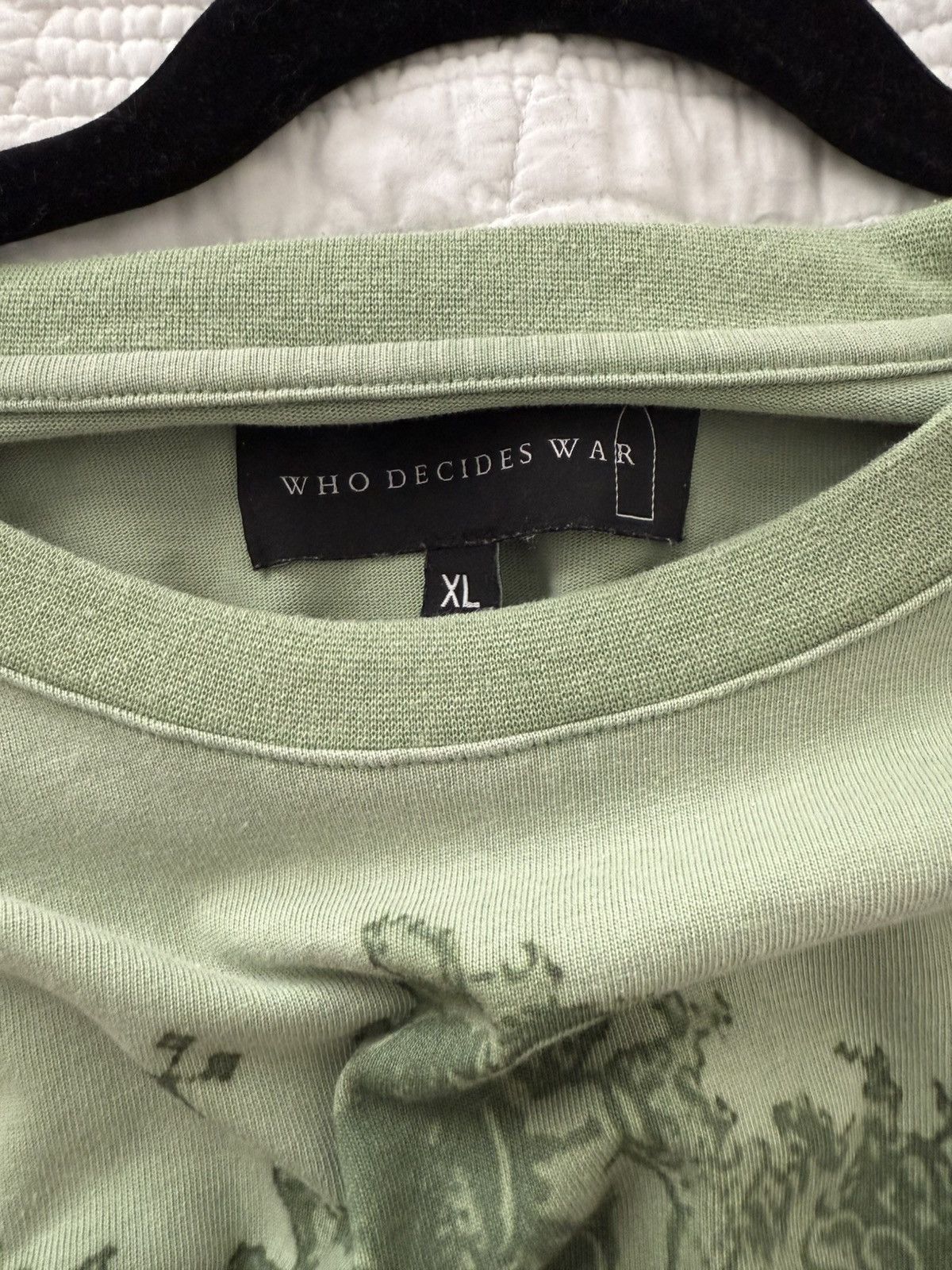 Who Decides War Who Decides War Green Gate Tee XL Size US XL / EU 56 / 4 - 3 Thumbnail