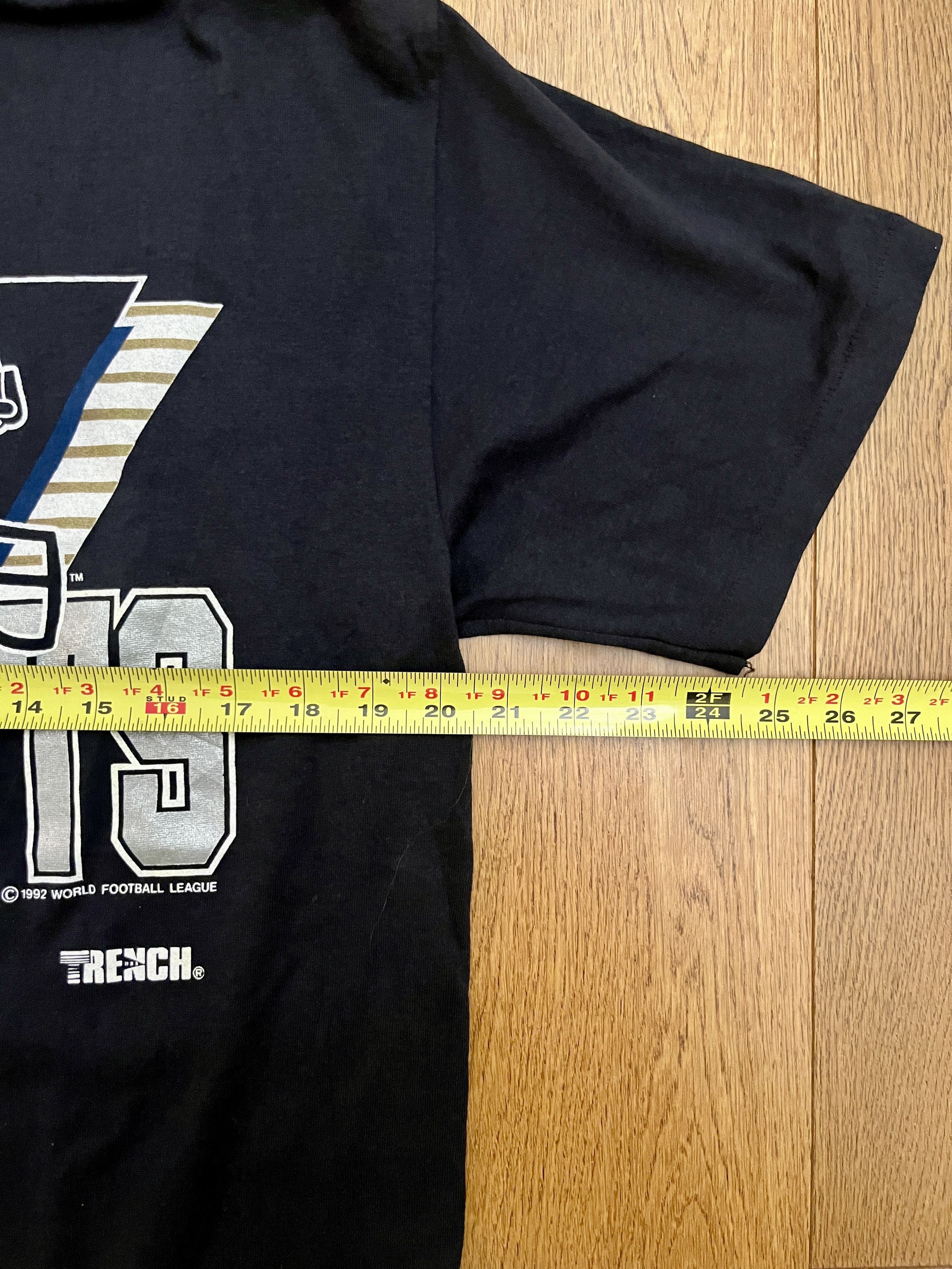 Vintage Vintage 1992 WLAF NY NJ Knights Football T Shirt L Size US L / EU 52-54 / 3 - 4 Thumbnail