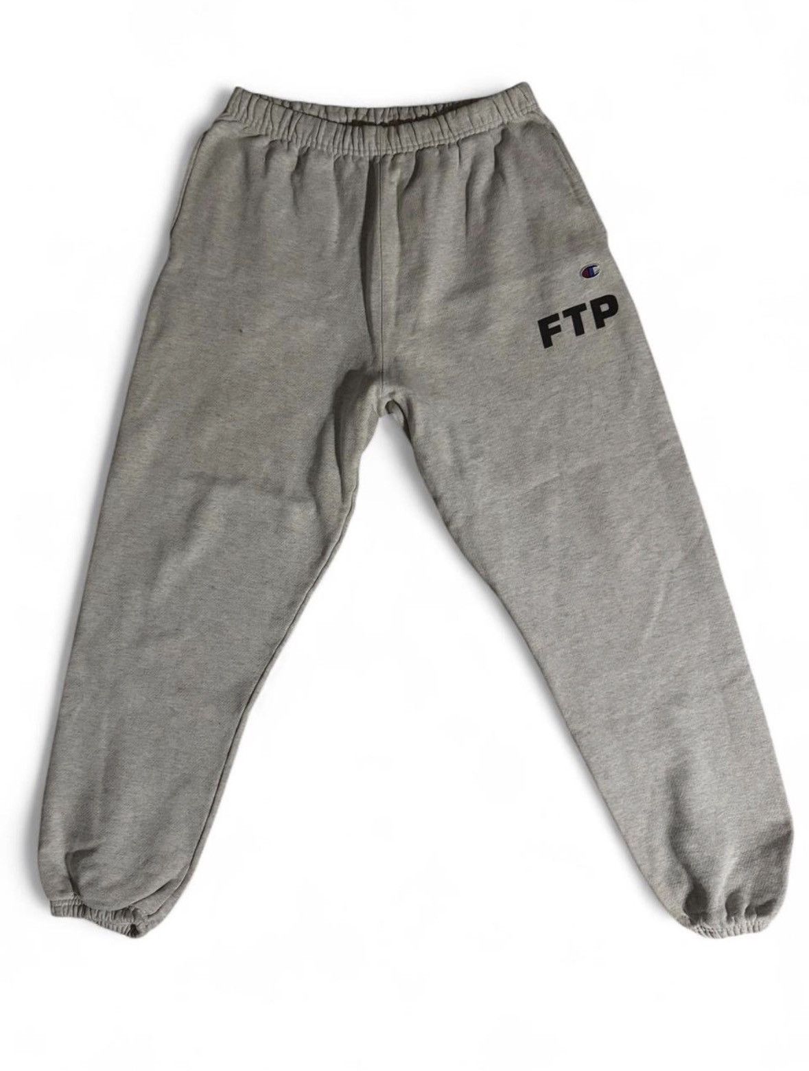 Champion × Fuck The Population FTP x Champion Logo Sweatpant (Gray) Size US 32 / EU 48 - 1 Thumbnail