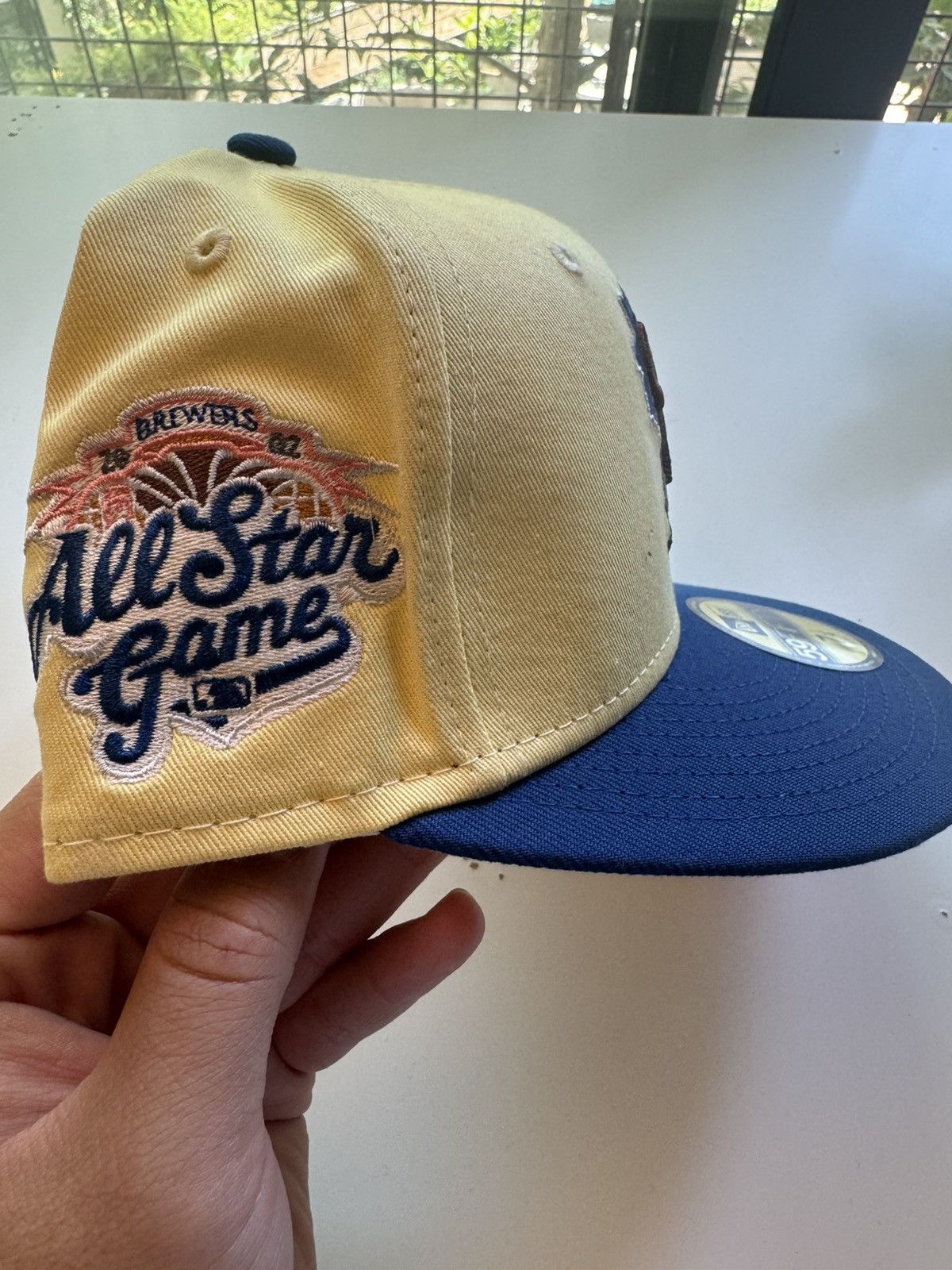MLB × New Era Milwaukee Brewers Fitted Hat Size ONE SIZE - 2 Thumbnail