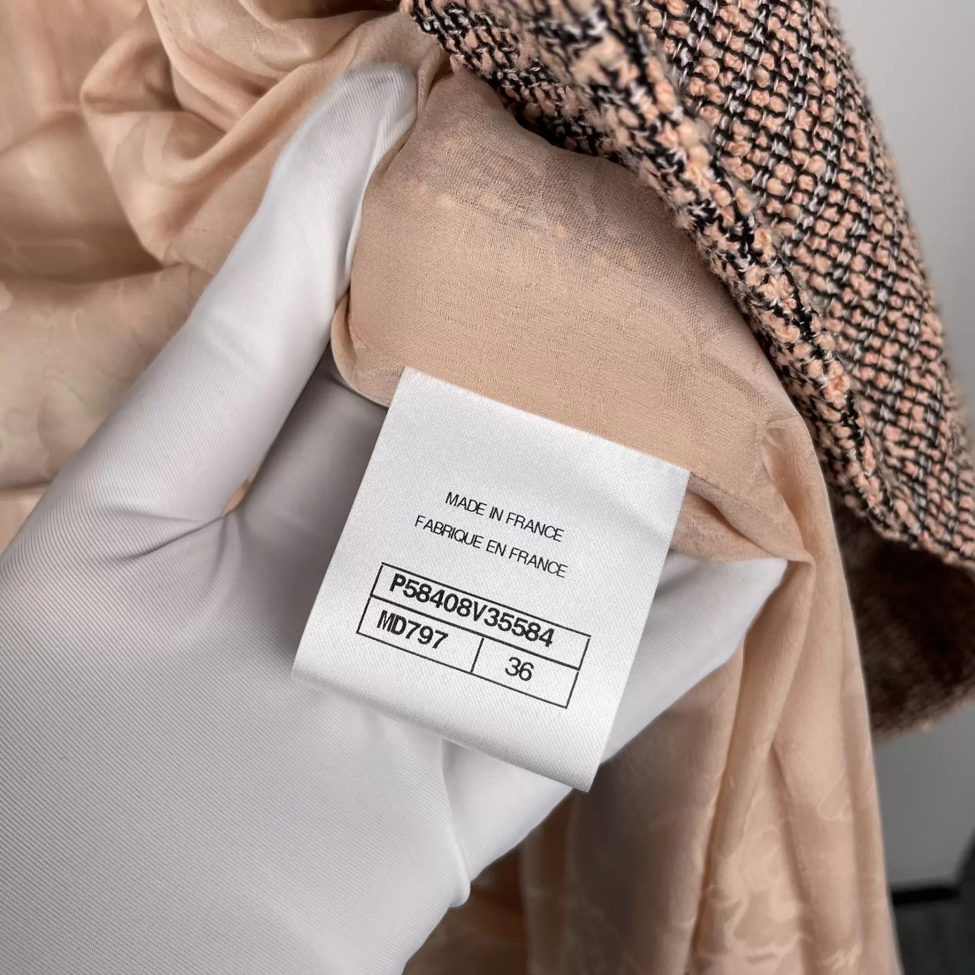 Chanel CHANEL 18P Soft Wool Long Coat Pink 36 Size XS / US 0-2 / IT 36-38 - 6 Thumbnail