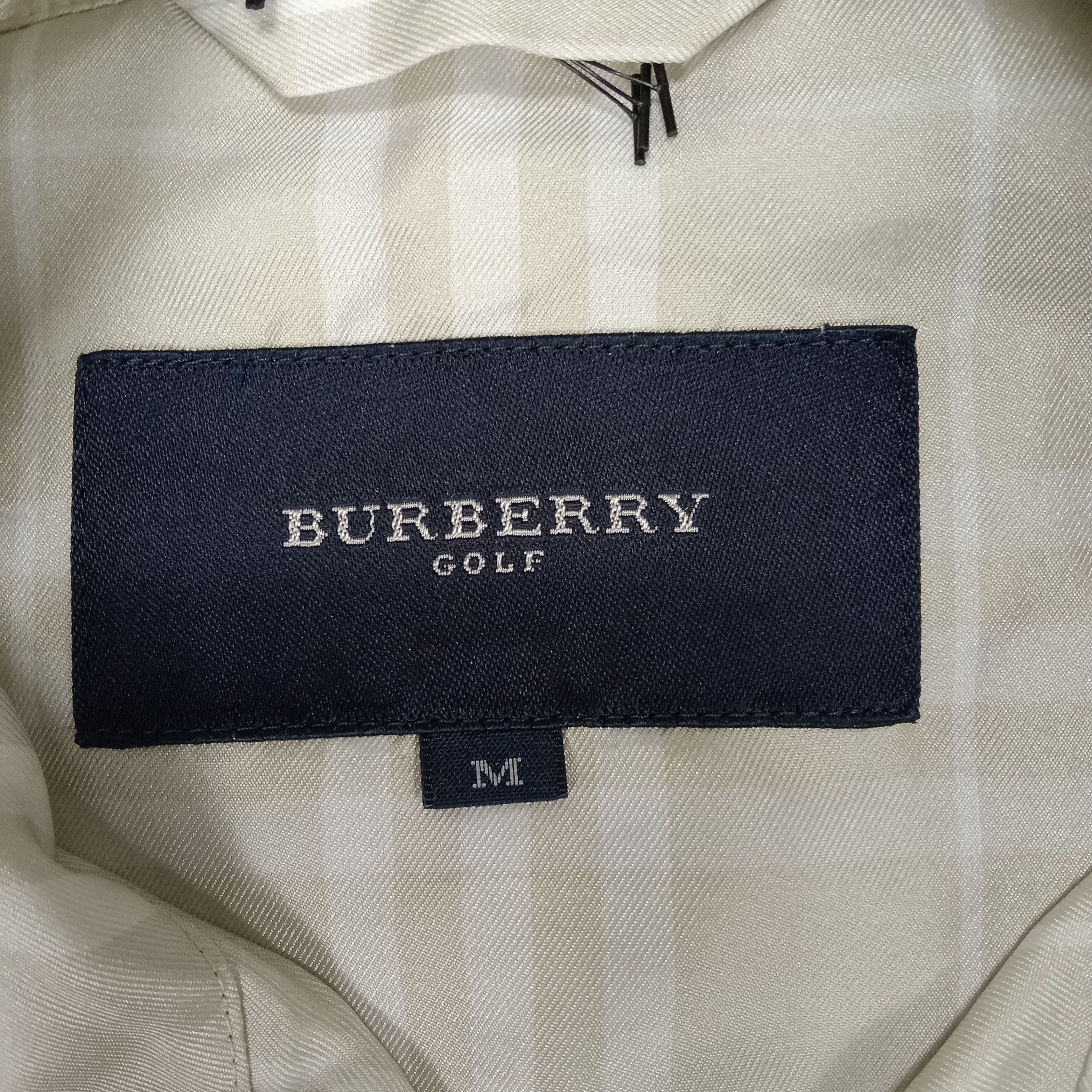 Burberry Burberry Golf Nova Check Windbreaker Jacket Size US S / EU 44-46 / 1 - 5 Thumbnail