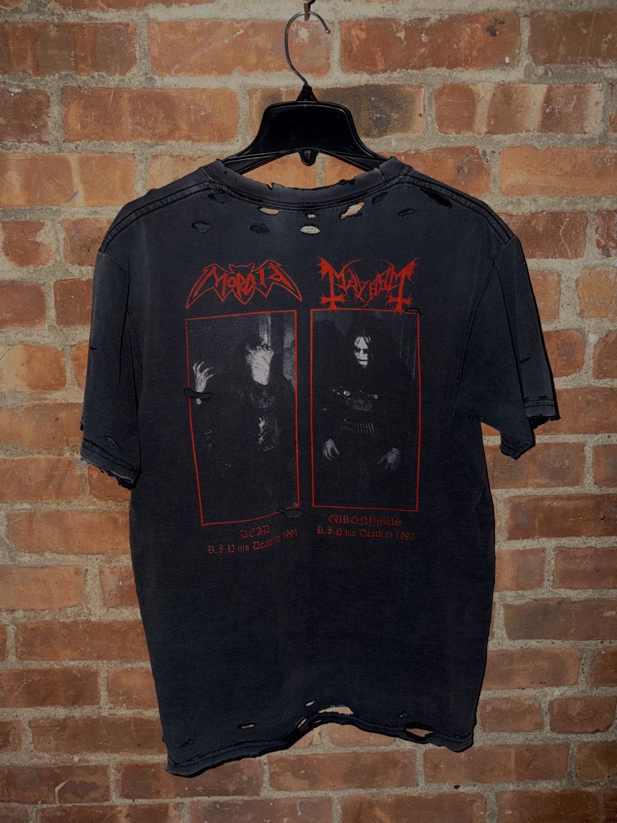 Other Vintage Morbid/Mayhem Tribute Tee Size US M / EU 48-50 / 2 - 3 Thumbnail