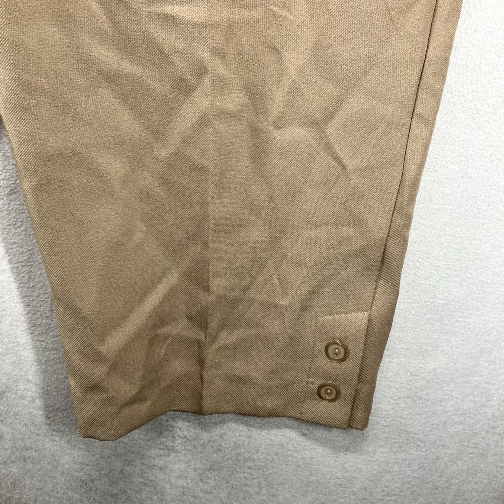 Vintage Alfred Dunner Capri Pants Womens 16P Tan High Rise Pull On Career NWT Capri Pants Womens 16P Tan High Rise Pull On Career NWT Size 38" / US 16 / IT 52 - 7 Thumbnail