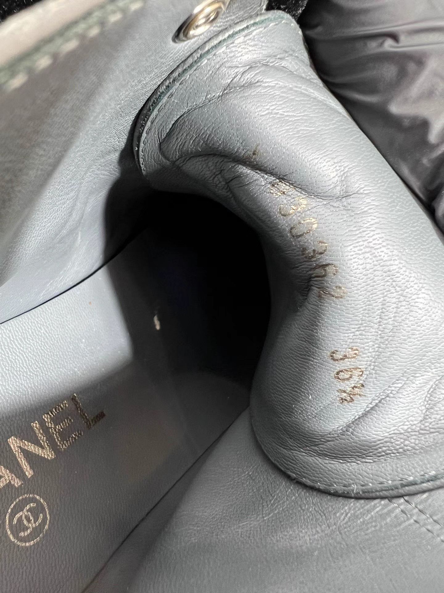 Chanel CHANEL CC Toe Cap Ankle Boots Size US 6.5 / IT 36.5 - 7 Thumbnail