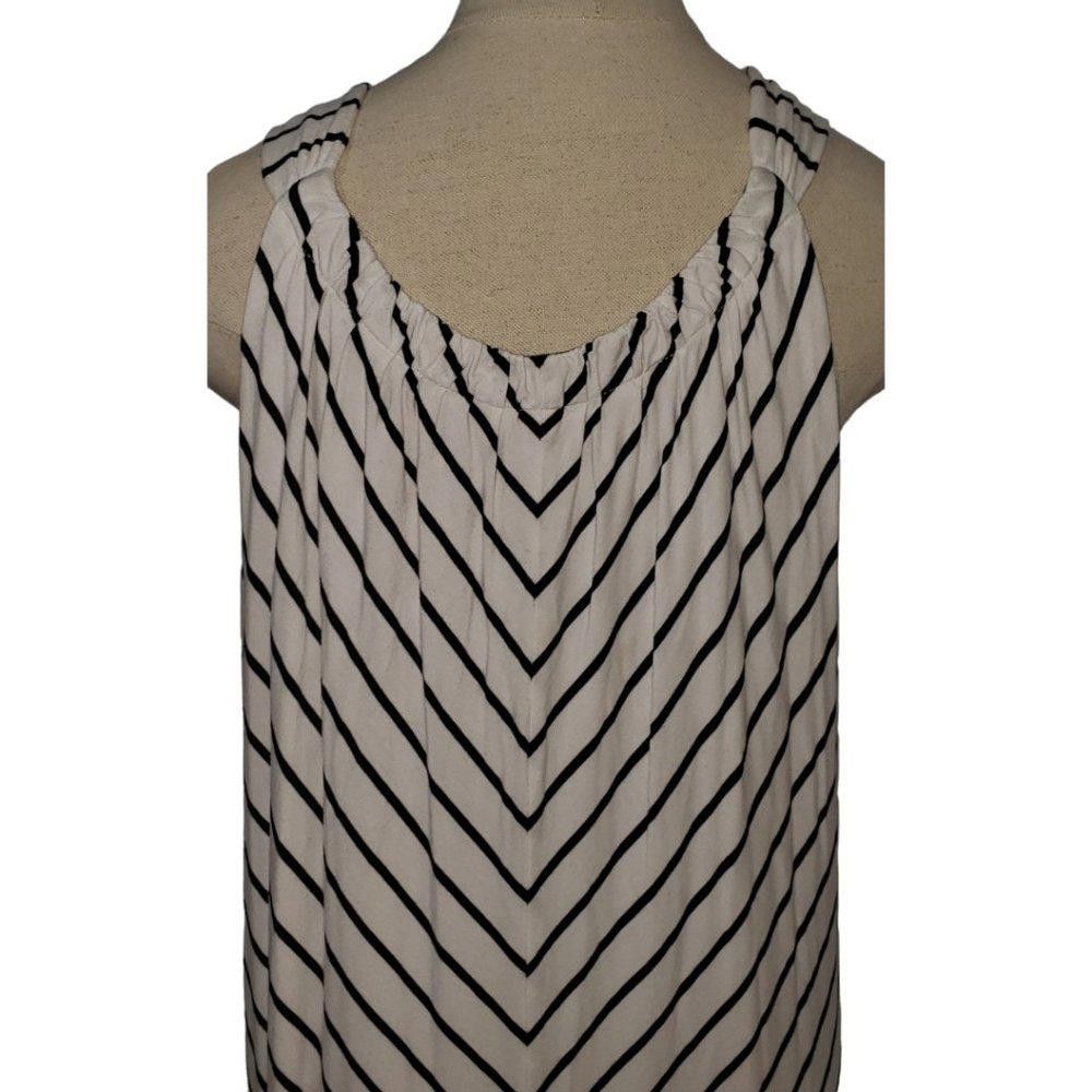 chico's black and white dress Dress Party Short By Chicos In Black & White, Size:M