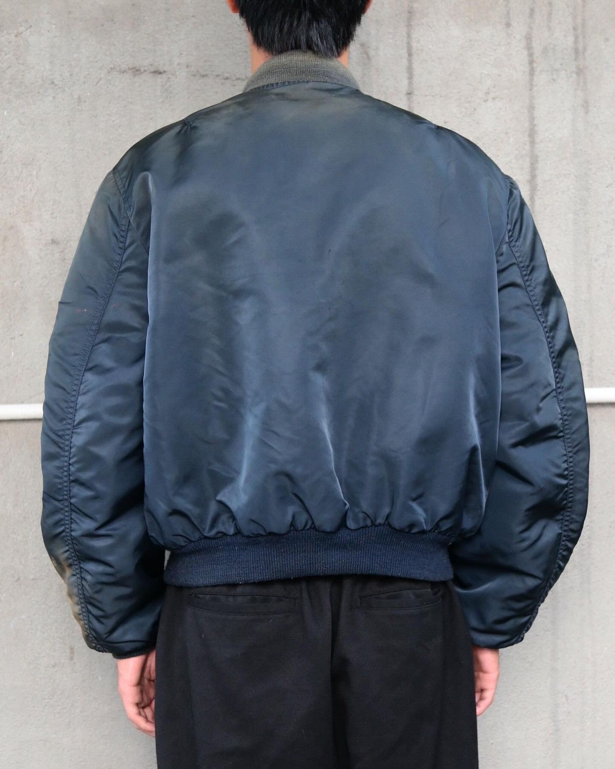 I. Spiewak And Sons 1970S SPIEWAK & SONS REVERSIBLE MA-1 PILOT BOMBER JACKET Size US L / EU 52-54 / 3 - 2 Thumbnail