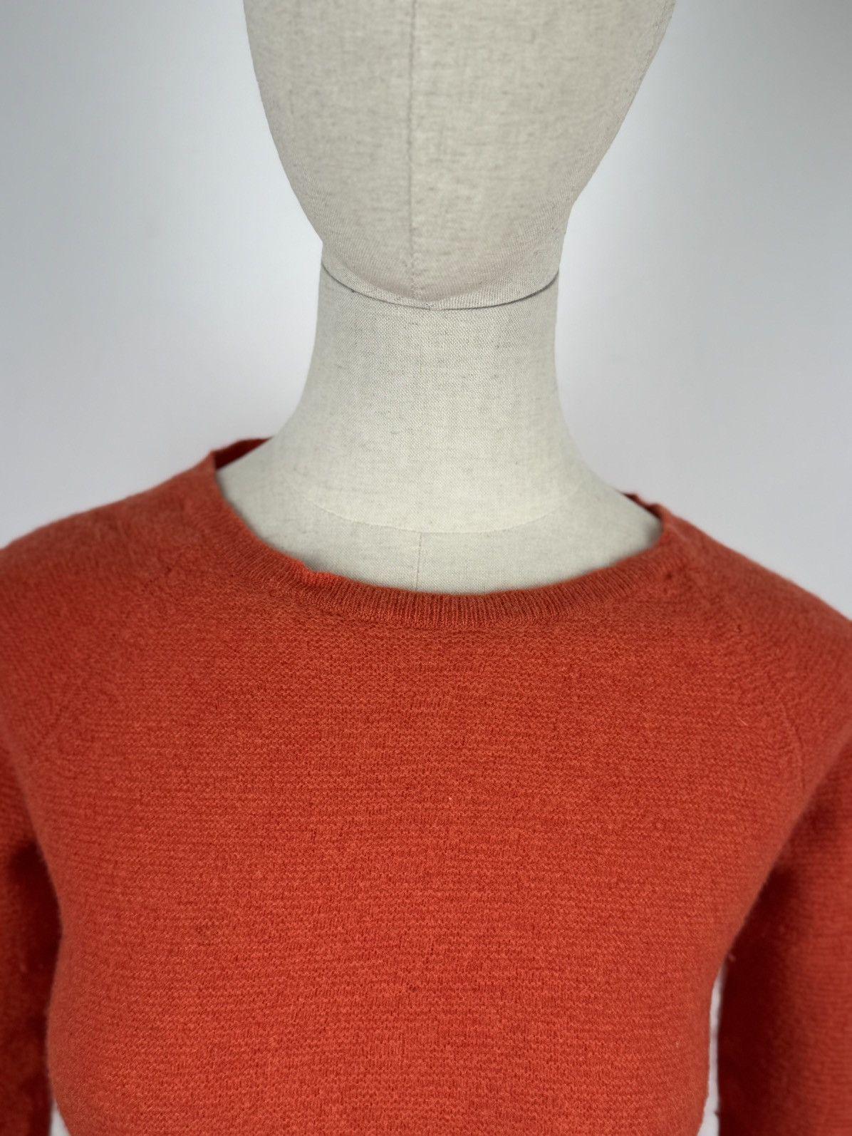Other Women’s BRORA Cashmere Sweater Orange Jumper size 8-10 Size M / US 6-8 / IT 42-44 - 2 Thumbnail