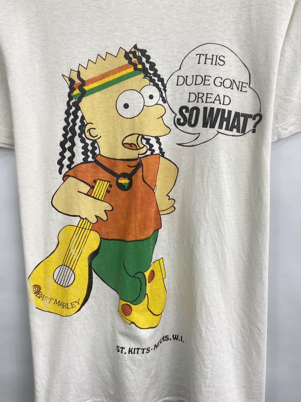 The Simpsons Vintage 80s Bart Marley The Simpsons Matt Groening lisa tee Size US S / EU 44-46 / 1 - 4 Thumbnail