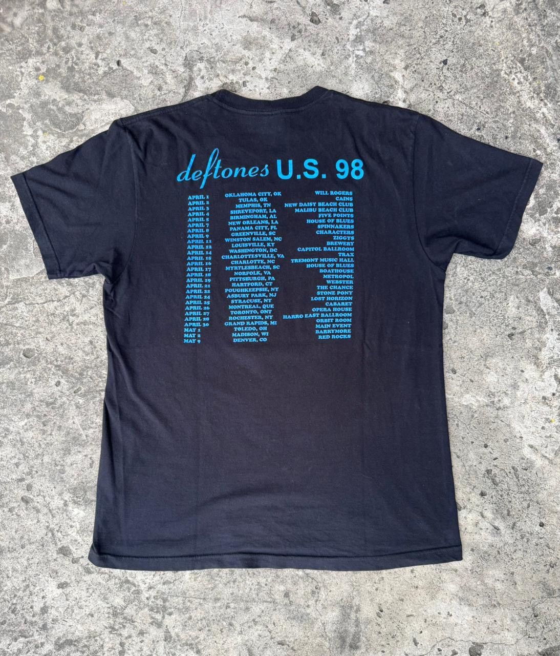 Band Tees Deftones Around the fur U.S Tshirt Size US L / EU 52-54 / 3 - 2 Thumbnail