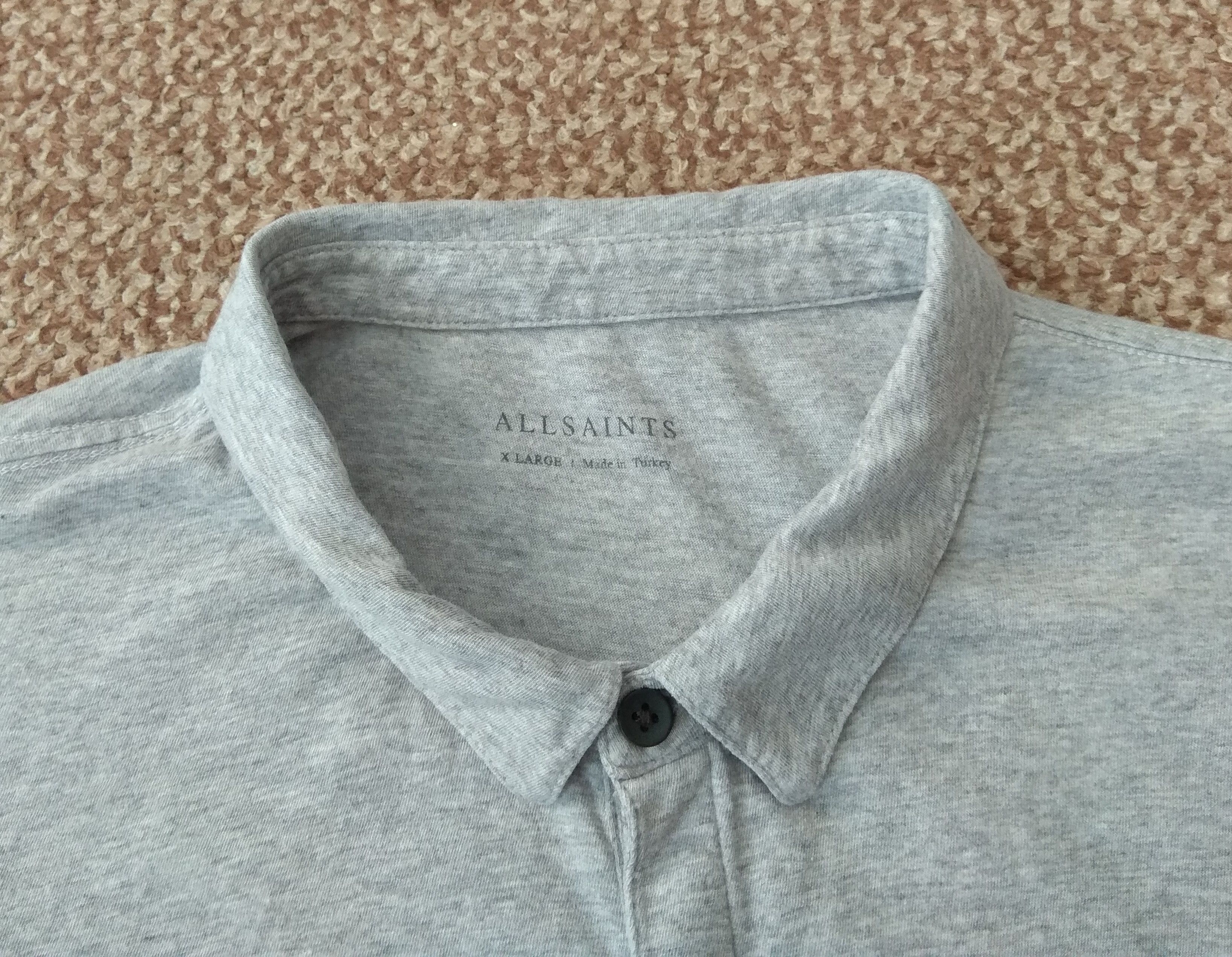 Allsaints AllSaints Rufus Polo Tee T Shirt size XL Size US XL / EU 56 / 4 - 5 Thumbnail