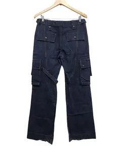 Japanese Brand Sawako x Rika Vintage patchwork multi-pocket cargo jeans Size US 32 / EU 48 - 6 Thumbnail