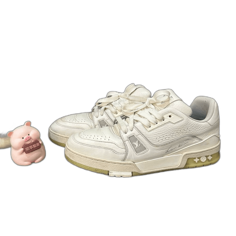 Louis Vuitton Louis Vuitton LV Trainer Fashion Sneakers in White-2506 Size US 9.5 / EU 42-43 - 1 Thumbnail