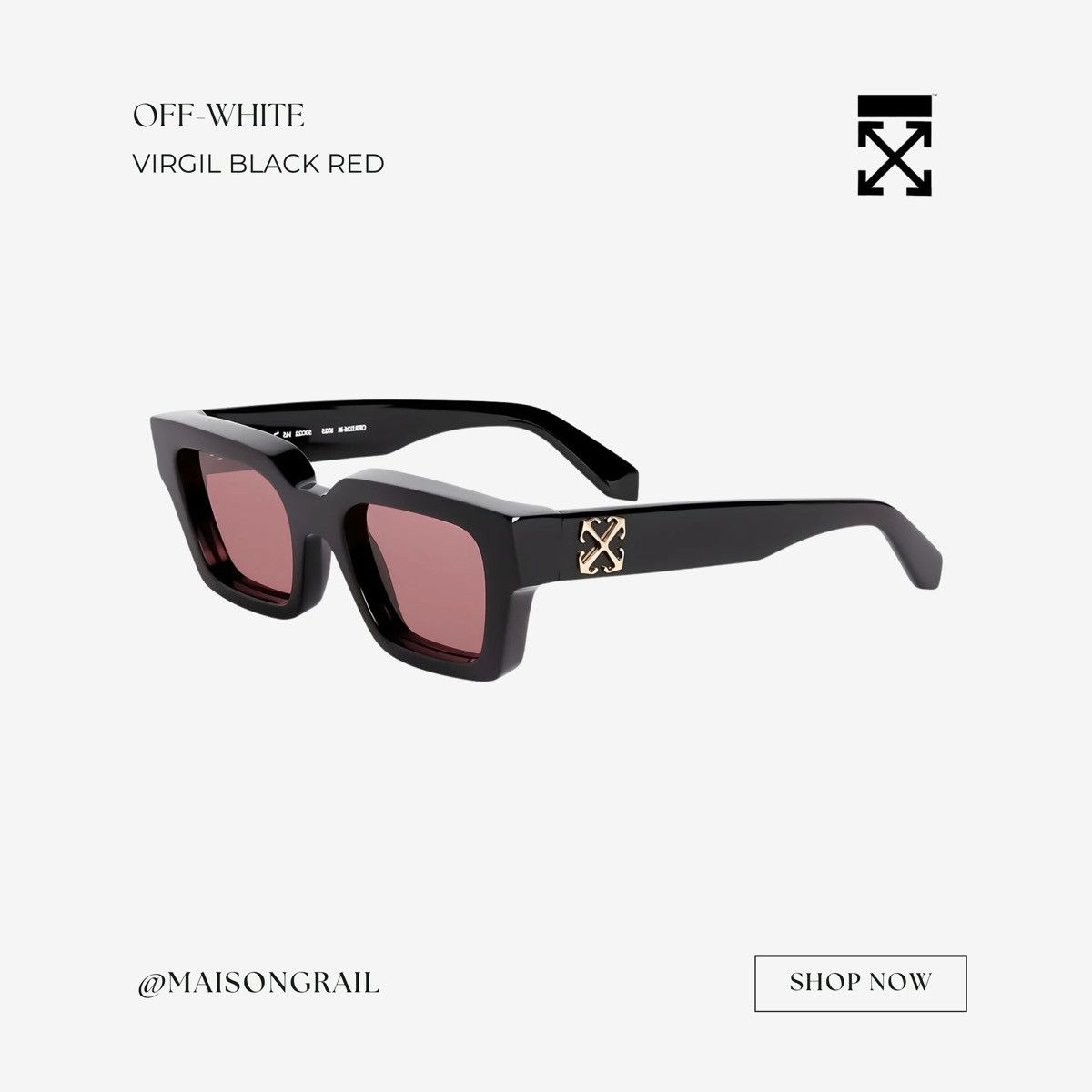 Off-White OFF-WHITE VIRGIL SUNGLASSES Size ONE SIZE - 1 Thumbnail