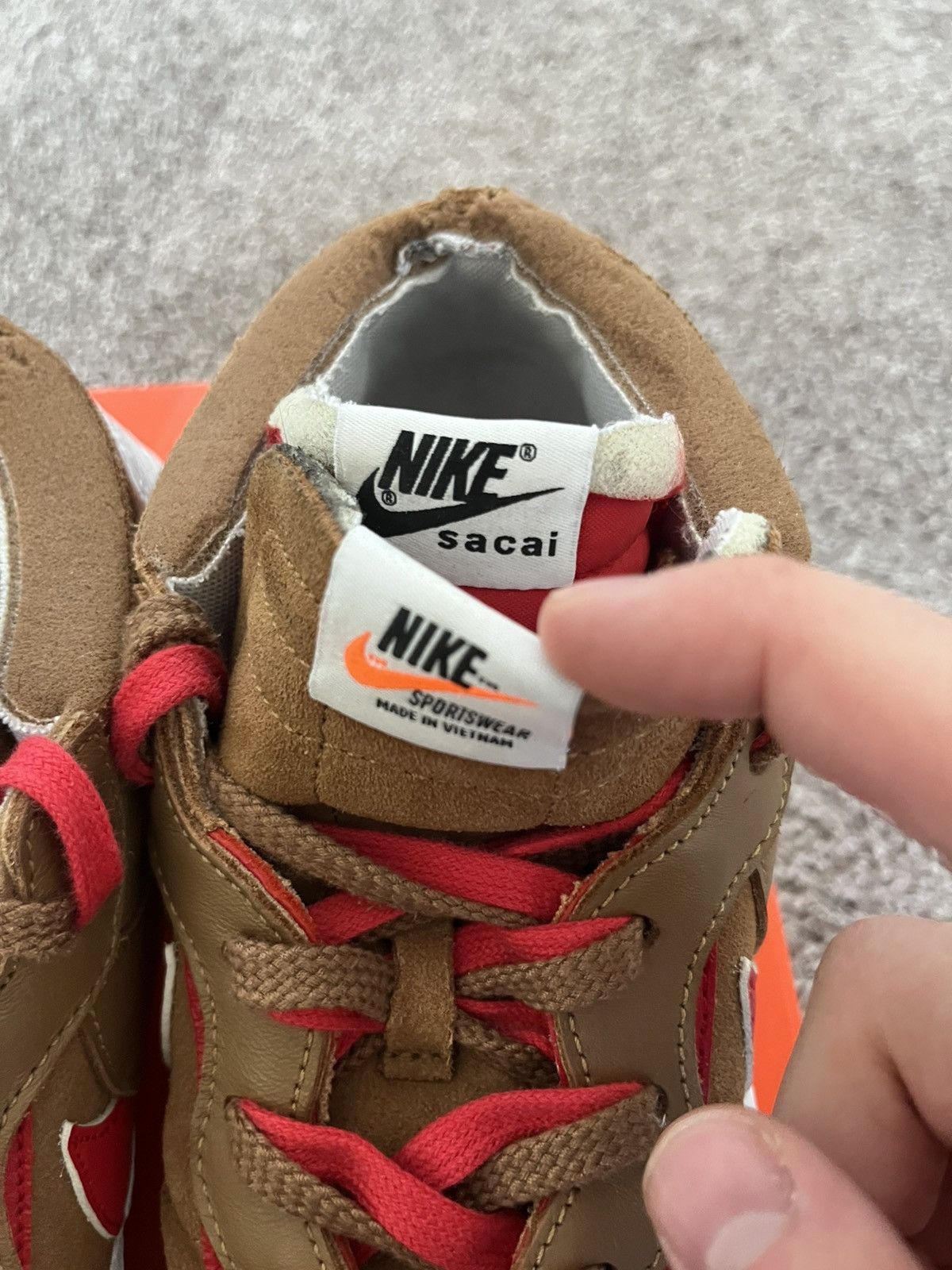 Nike × Sacai Nike x Sacai Blazer Low Size US 11 / EU 44 - 4 Thumbnail