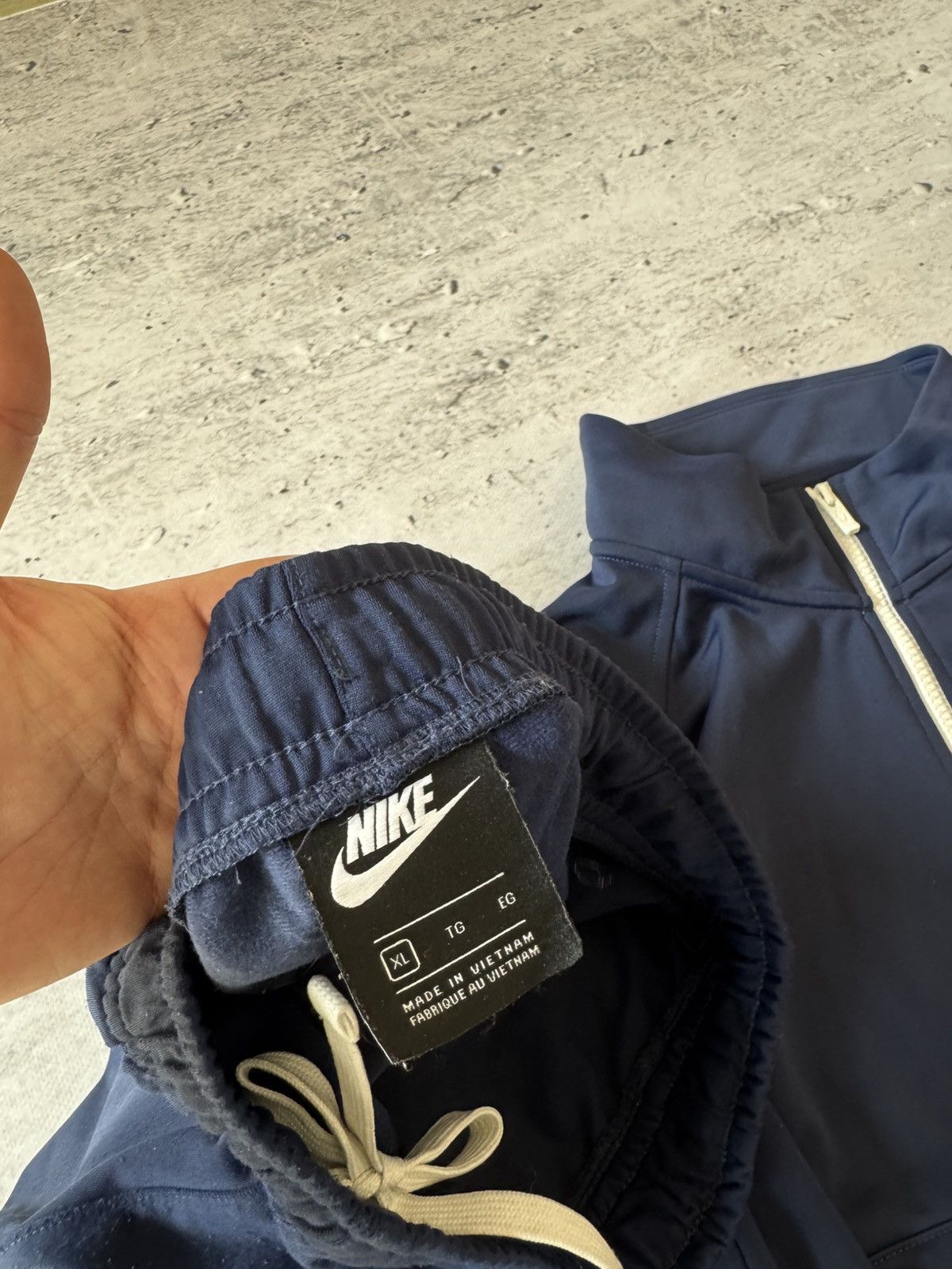 Nike × Vintage NIKE VINTAGE BASIC LOGO OVERSIZE BAGGY TRACK SUIT FIT Size US XL / EU 56 / 4 - 7 Thumbnail