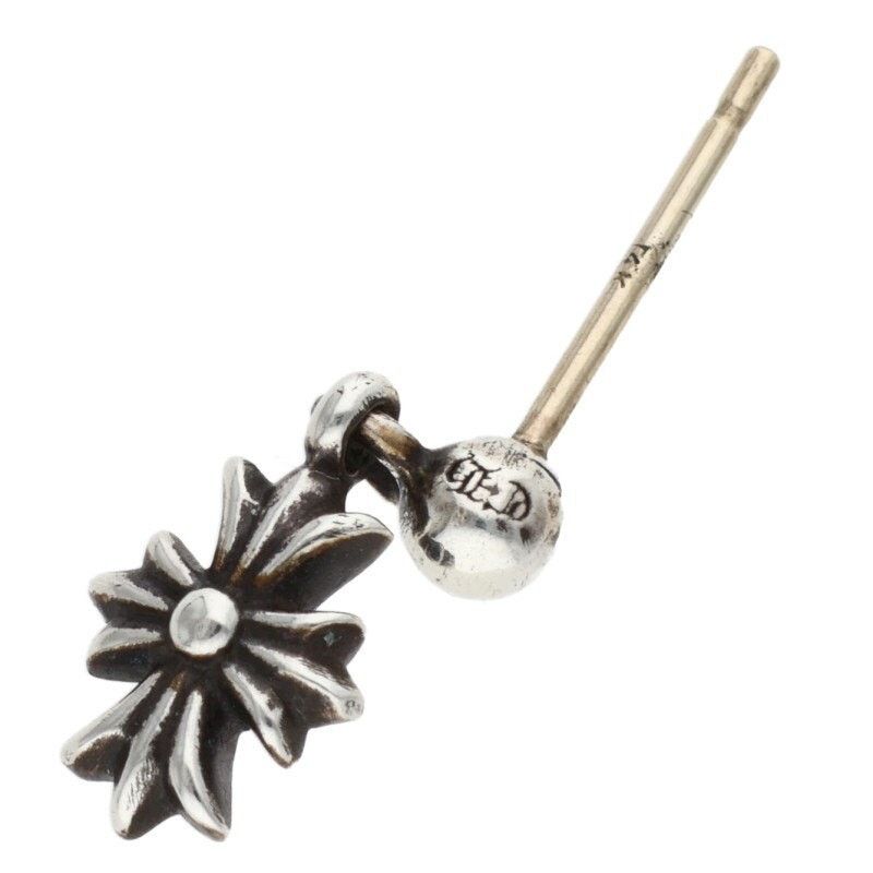 Chrome Hearts Chrome Hearts TNY ECH Plus Drop Silver Earring Size ONE SIZE - 5 Thumbnail