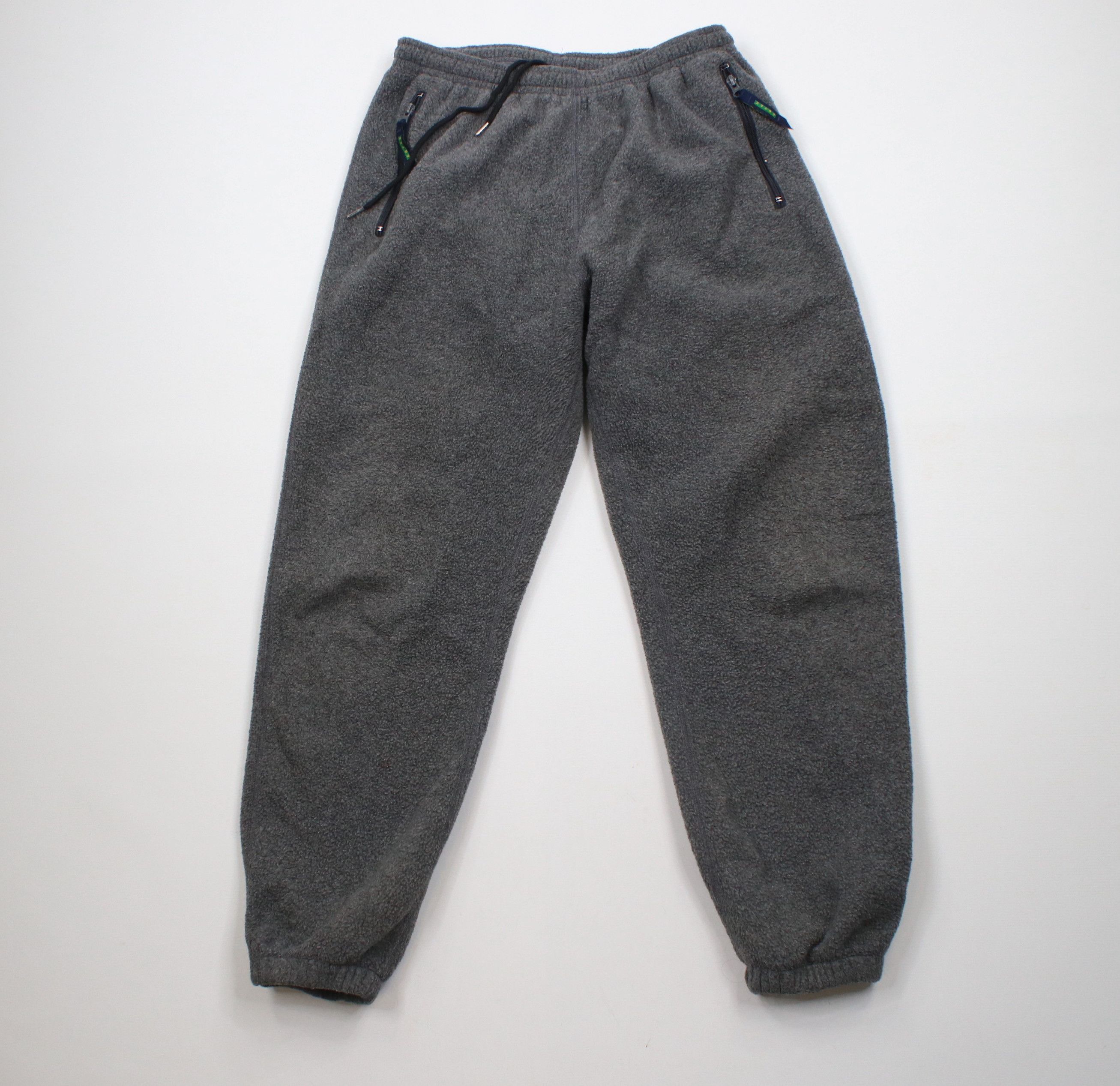 Eddie Bauer × Vintage Vintage 90s Eddie Bauer EbTek Fleece Joggers Sweatpants USA Size US 36 / EU 52 - 1 Thumbnail