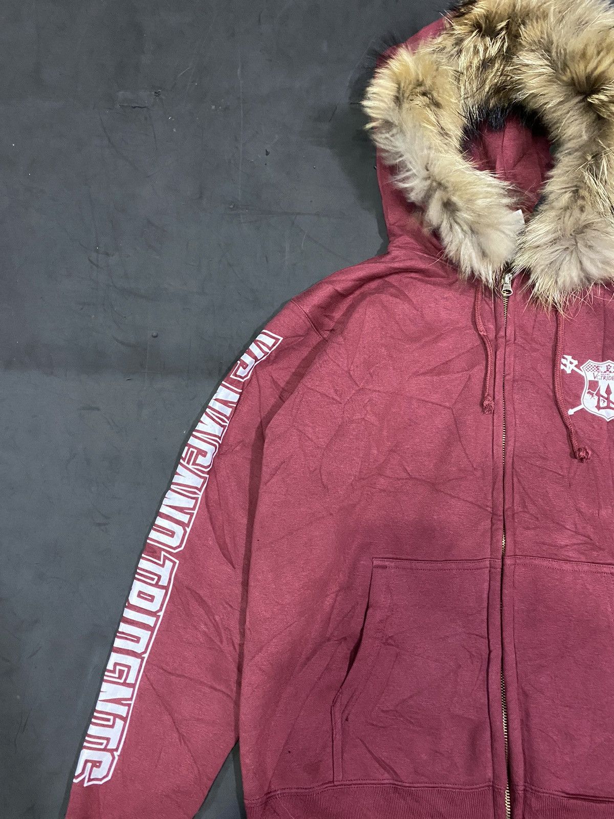 If Six Was Nine × Japanese Brand × Le Grande Bleu (L.G.B.) Japanese Furhoodie Vc.Tridents Lgb Ifsixwasnine Size US M / EU 48-50 / 2 - 2 Thumbnail