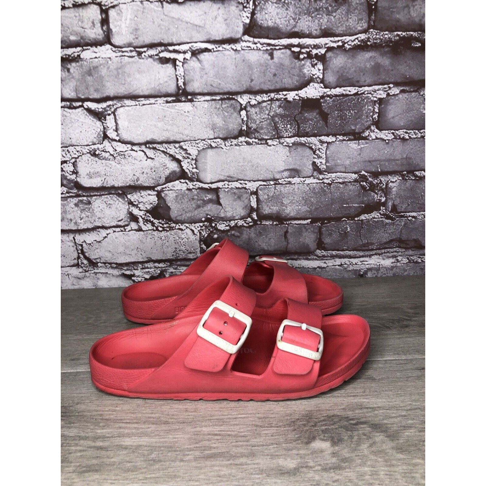 Birkenstock Birkenstock Arizona EVA Pink Foam Rubber Slides Sandals Wome Size US 6.5 / IT 36.5 - 9 Thumbnail