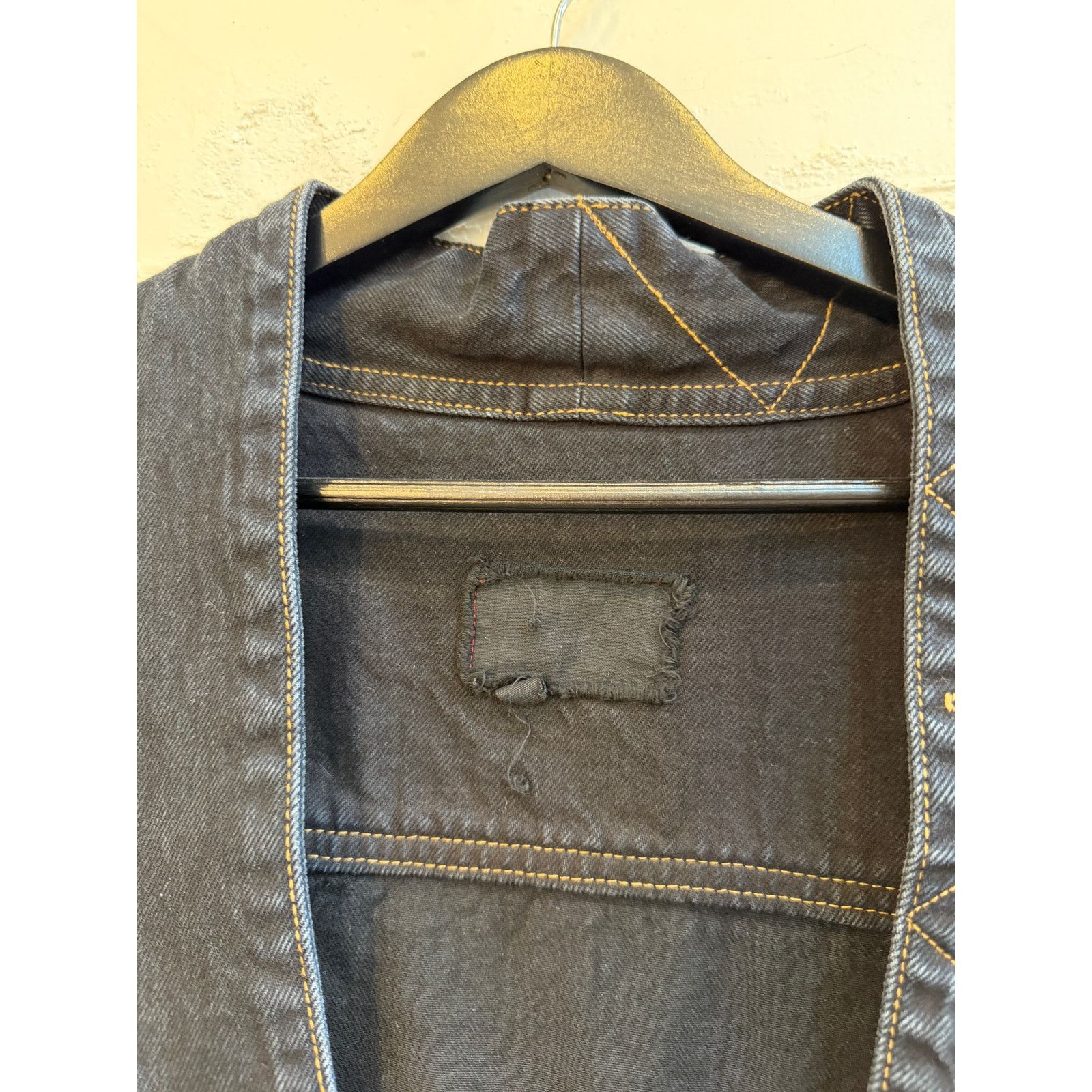 Greg Lauren Greg Lauren SAMPLE Denim Kimono Studio Jacket Size US M / EU 48-50 / 2 - 4 Thumbnail