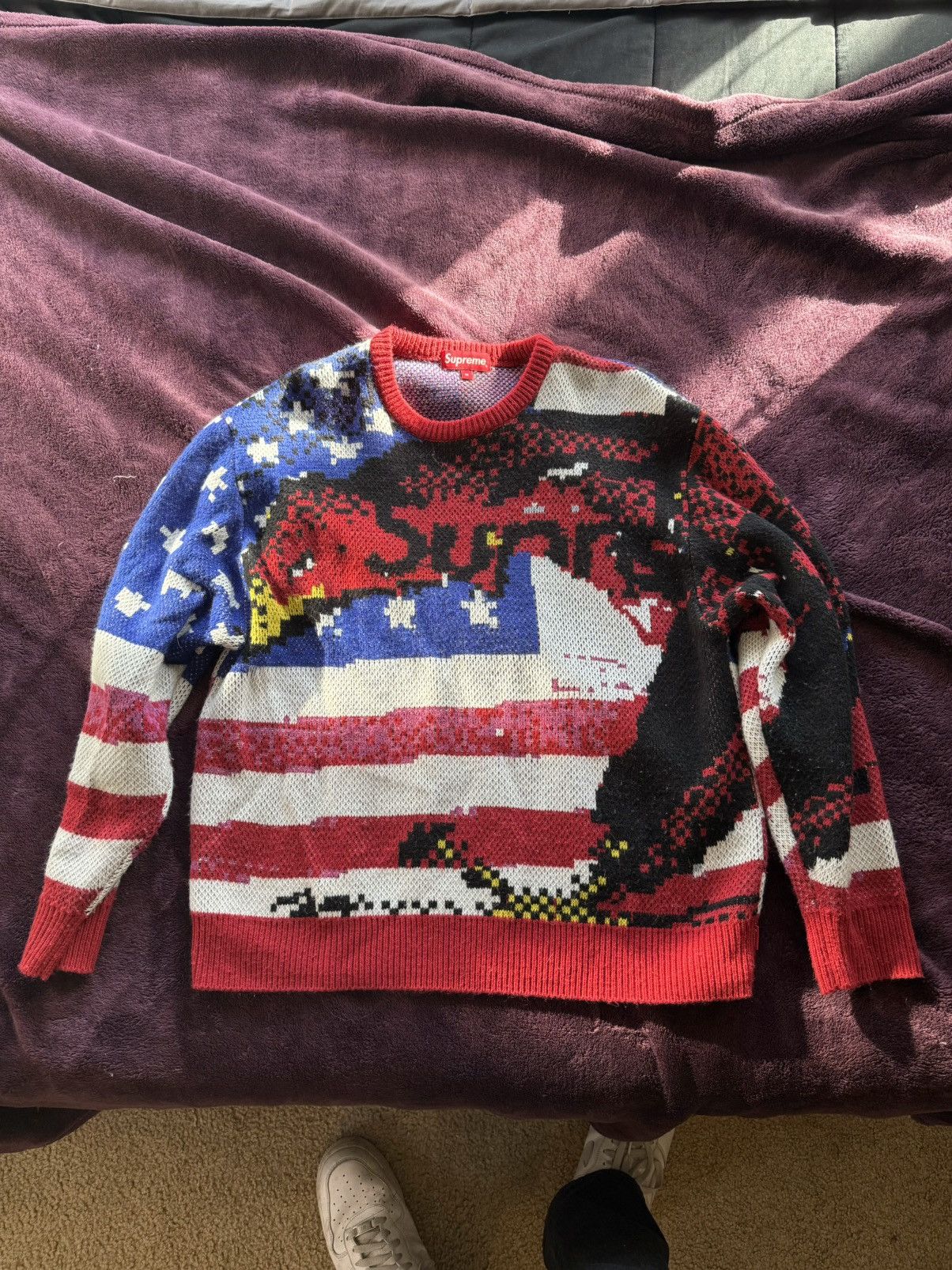 Supreme Digital Flag | Grailed