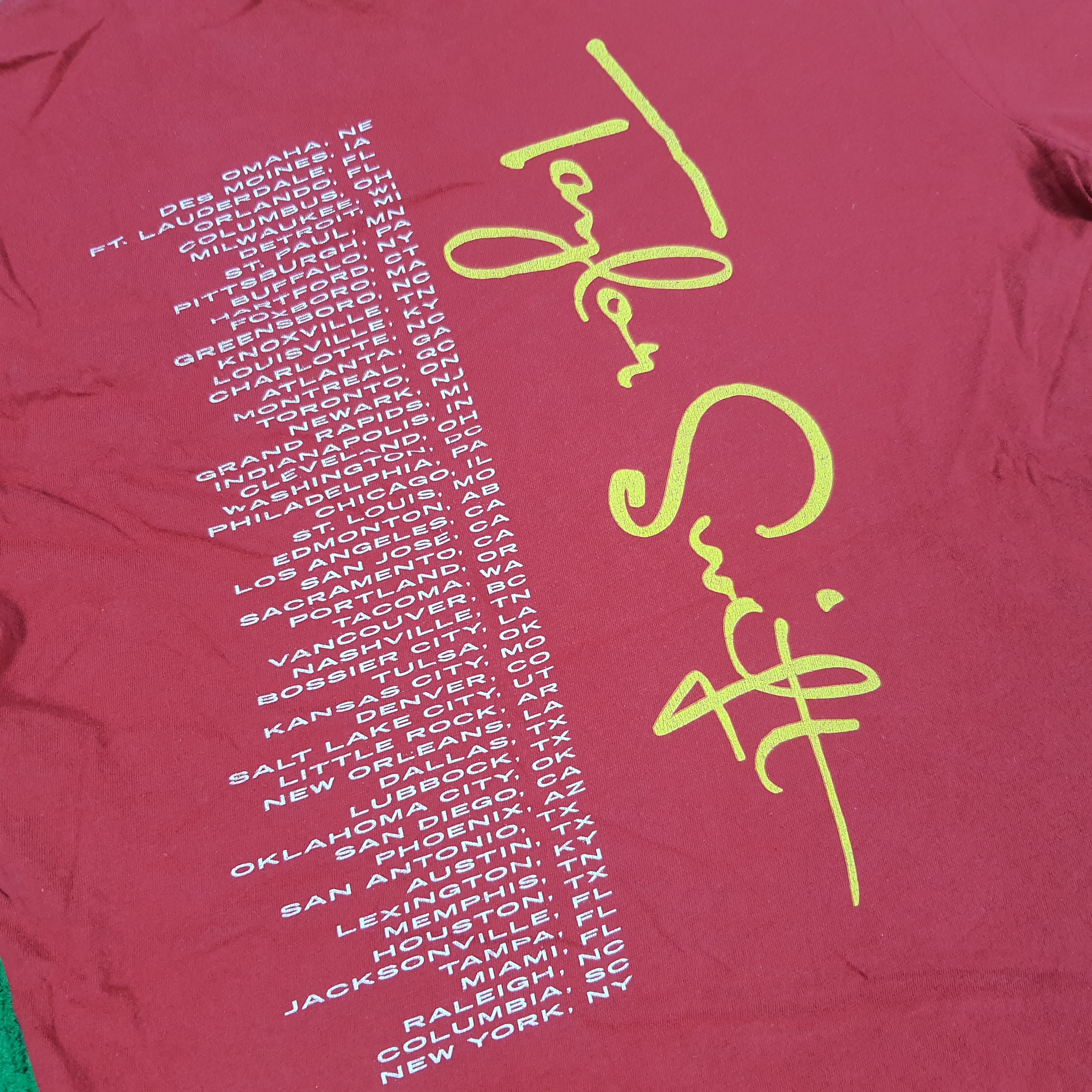 Band Tees × Vintage Vintage Taylor Swift Speak Now Tour Tshirt Size US S / EU 44-46 / 1 - 4 Thumbnail
