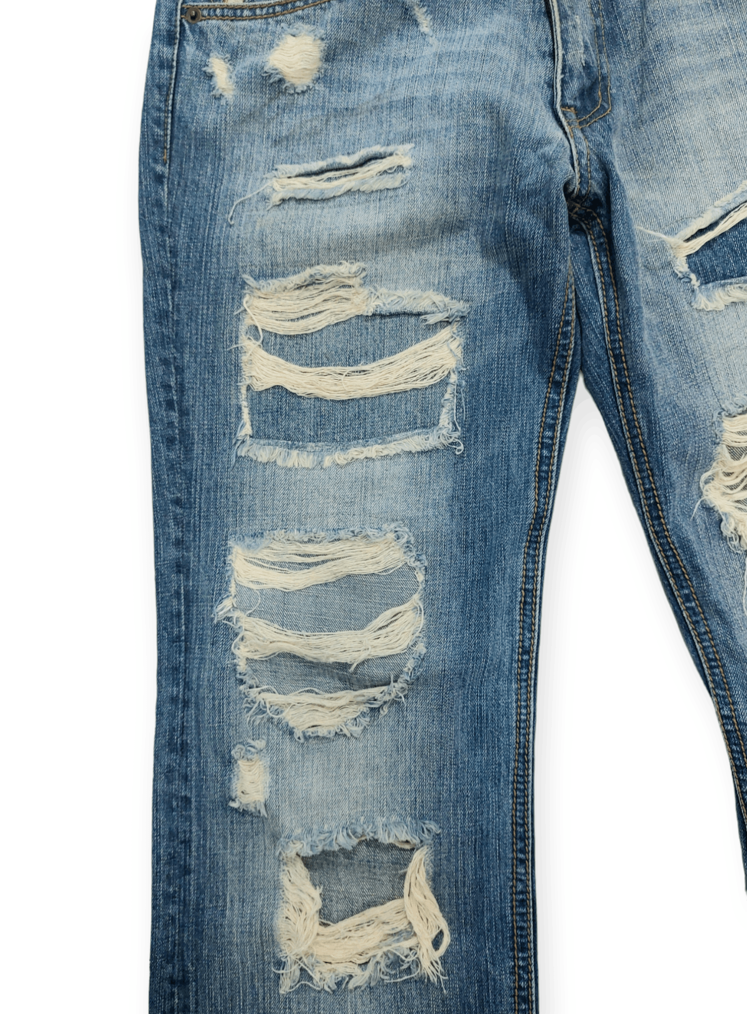Other G-Land Edge Ripped Kurt Cobain Style Denim Size US 30 / EU 46 - 11 Thumbnail