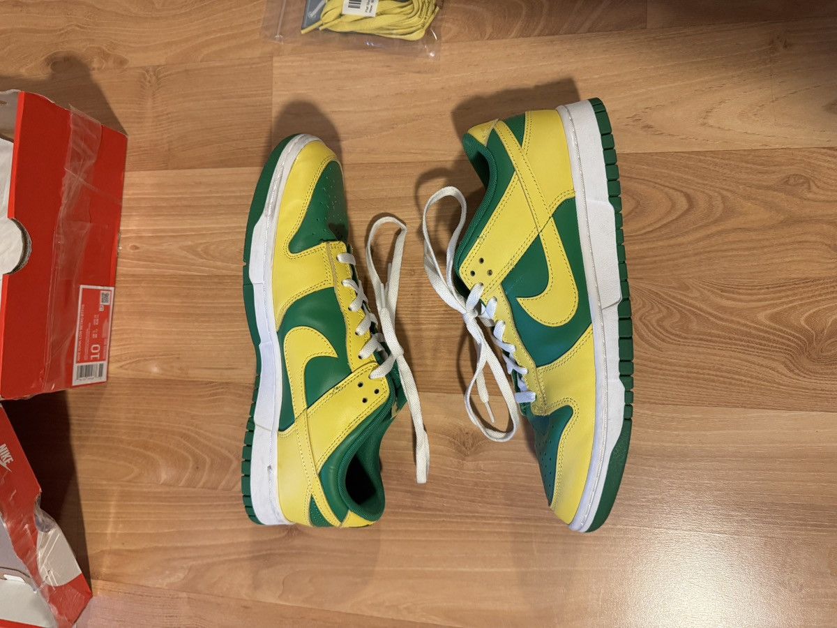 Nike Nike Dunk Low Retro - Brazil Reverse - Size 10 Size US 10 / EU 43 - 7 Thumbnail
