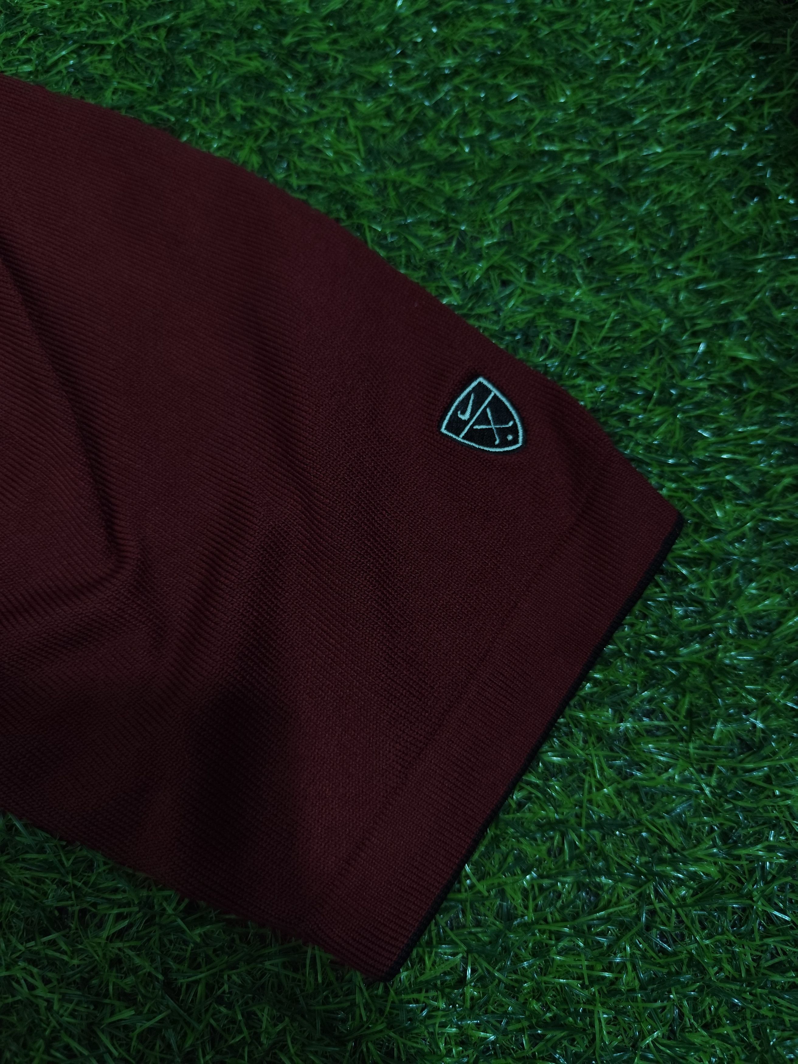 Nike Maroon Nike Tiger Woods Polo Shirt knitted Size US S / EU 44-46 / 1 - 9 Thumbnail