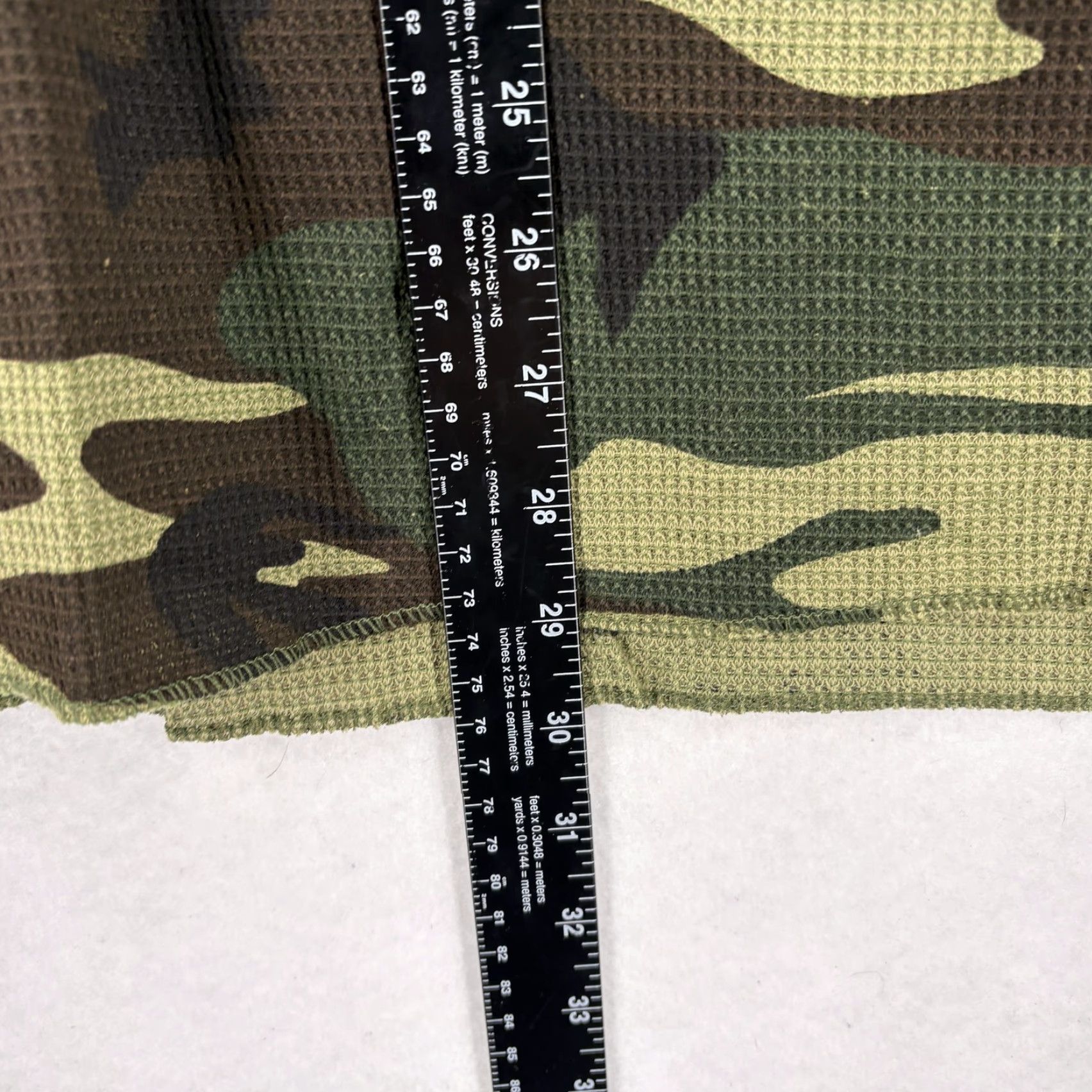 Rothco Rothco Shirt Mens 4XL Green Camo Thermal Long Sleeve Crew Neck Military Rugged Size US XXL / EU 58 / 5 - 6 Thumbnail