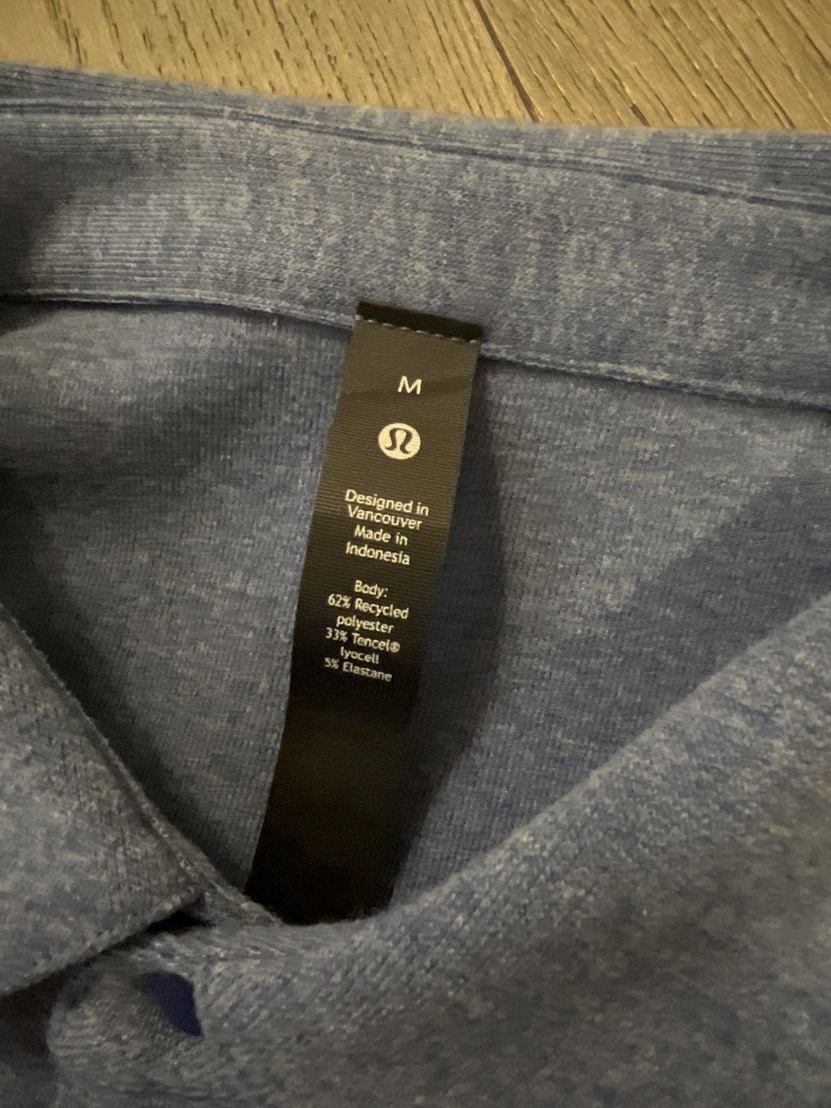 Lululemon Lululemon Soft Knit Overshirt - Heathered True Navy - Size M Size US M / EU 48-50 / 2 - 3 Thumbnail