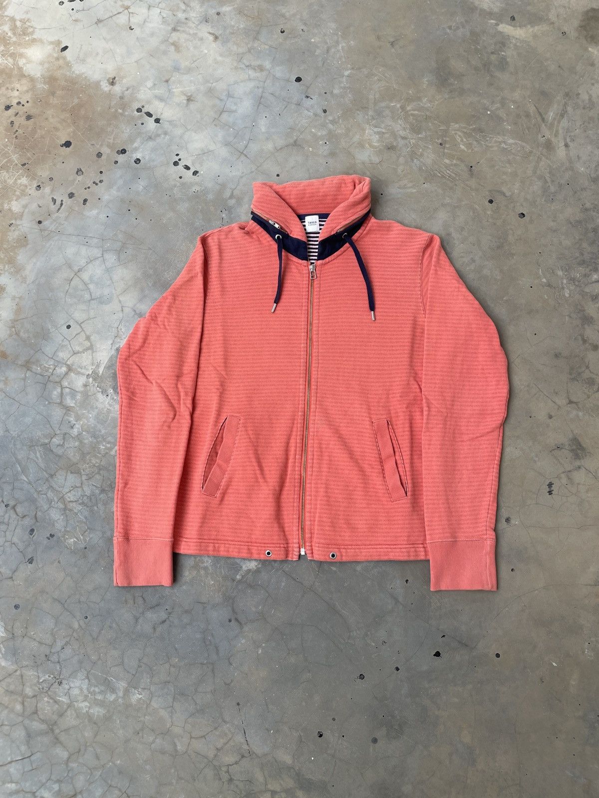 Takeo Kikuchi Takeo Kikuchi Full Zip Hidden Hoodie Sweater Jacket Size US L / EU 52-54 / 3 - 1 Thumbnail