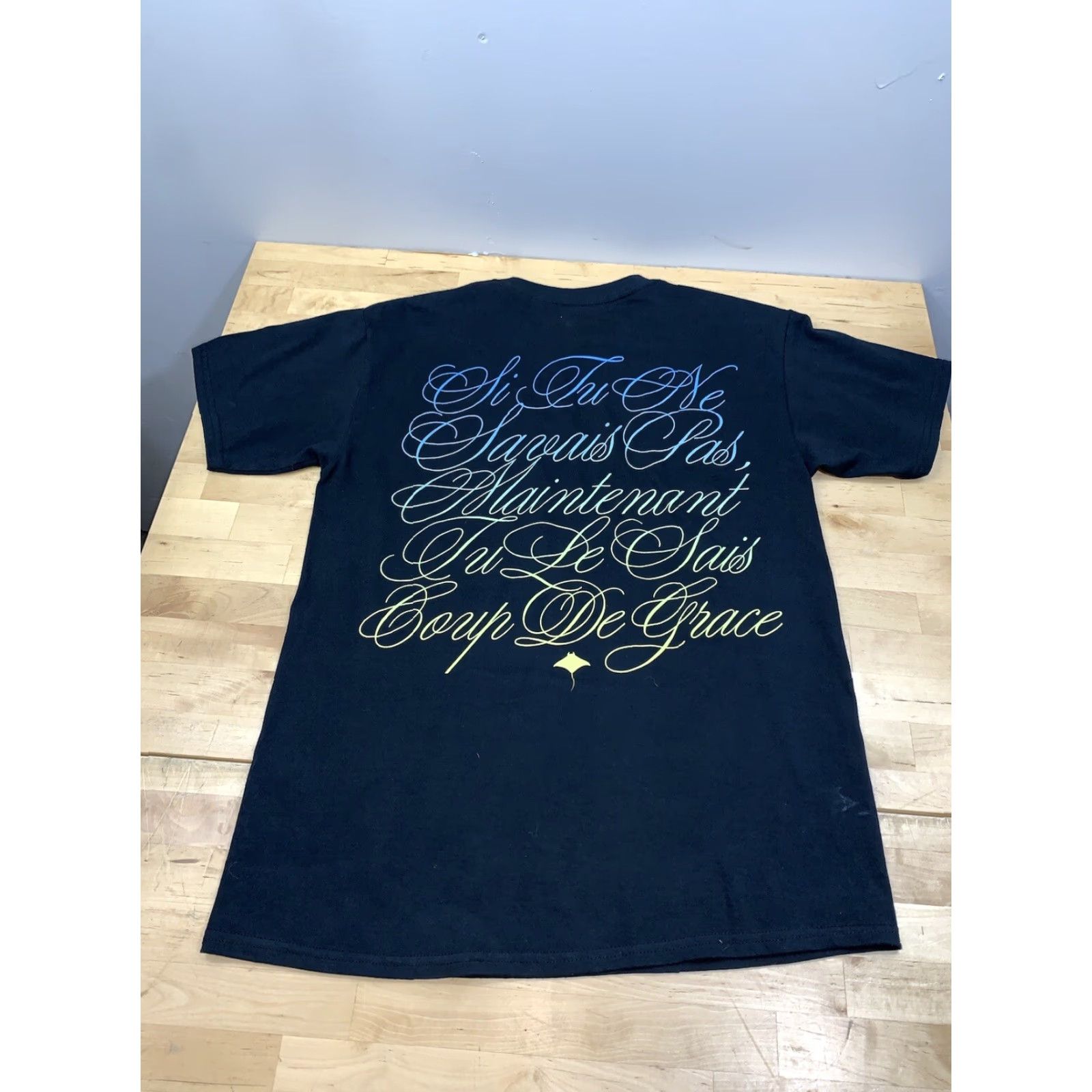 Vintage Coup De Grace Notorious B.I.G. Now You Know T Shirt M Black Hip Hop Graphic Print Crew Neck Short Sleeve Mens Size US M / EU 48-50 / 2 - 2 Thumbnail