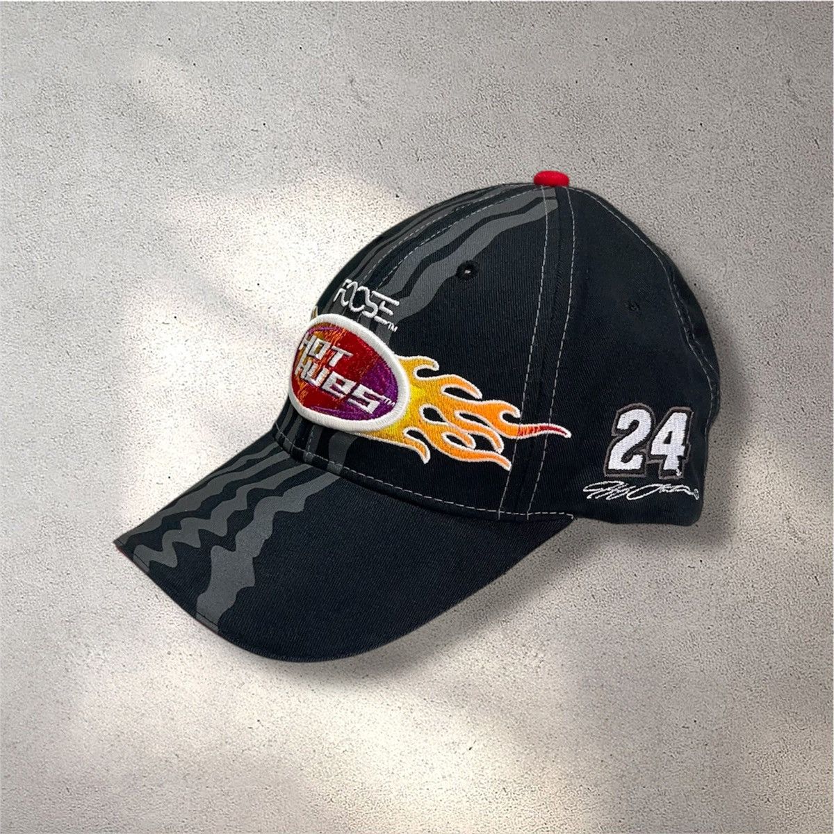 Chase Authentics VTG Foose Hot Hues Chase Authentics NASCAR Racing Hat Flames Size ONE SIZE - 2 Thumbnail