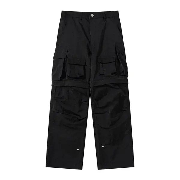 VIBE Y2K Cargo Pants Shorts Removable Pockets Casual Pants Size US 32 / EU 48 - 7 Thumbnail