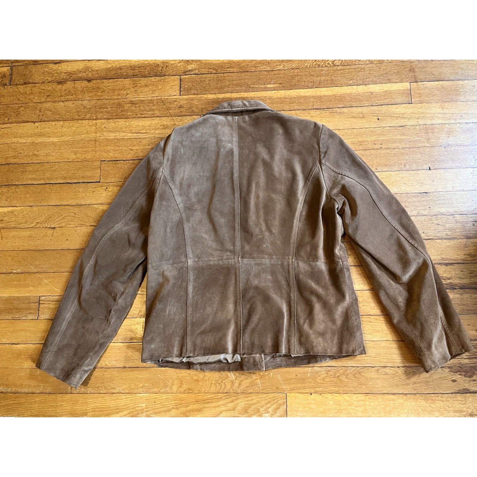 Golden Bear VINTAGE Golden Bear Sportswear Suede Jacket Women’s Large Brown Size L / US 10 / IT 46 - 6 Thumbnail
