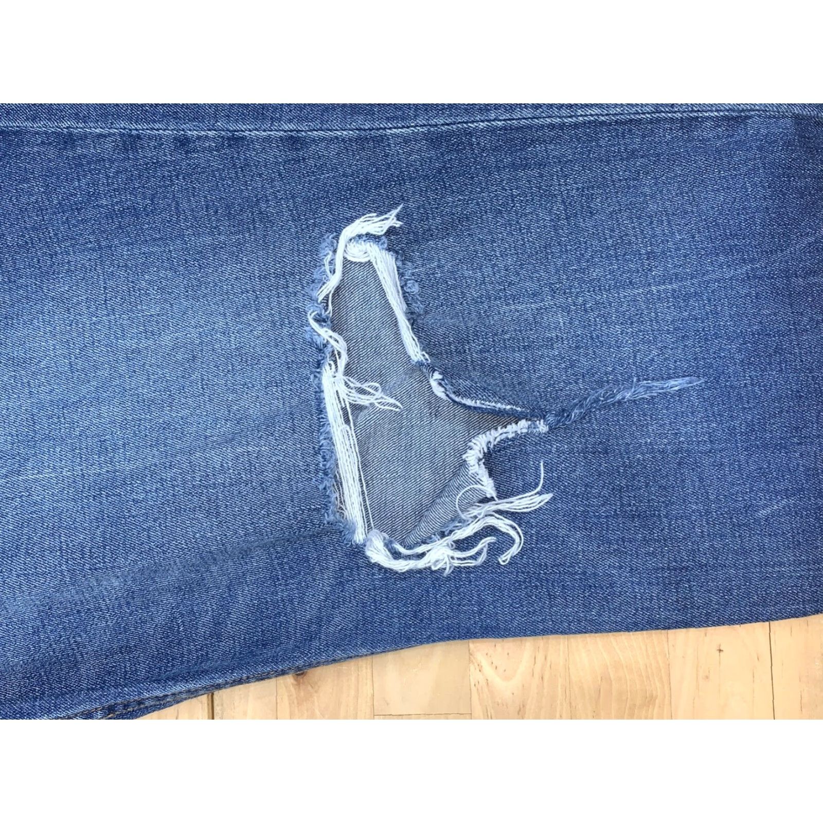 Abercrombie & Fitch Abercrombie & Fitch 90s Slim Straight Ultra High Rise Curve Love Womens 34/27 Jeans Size ONE SIZE - 7 Thumbnail