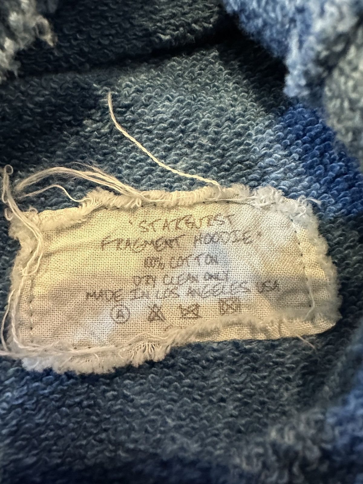 Greg Lauren Greg Lauren tie-dye pattern cotton hoodie Size US L / EU 52-54 / 3 - 18 Thumbnail
