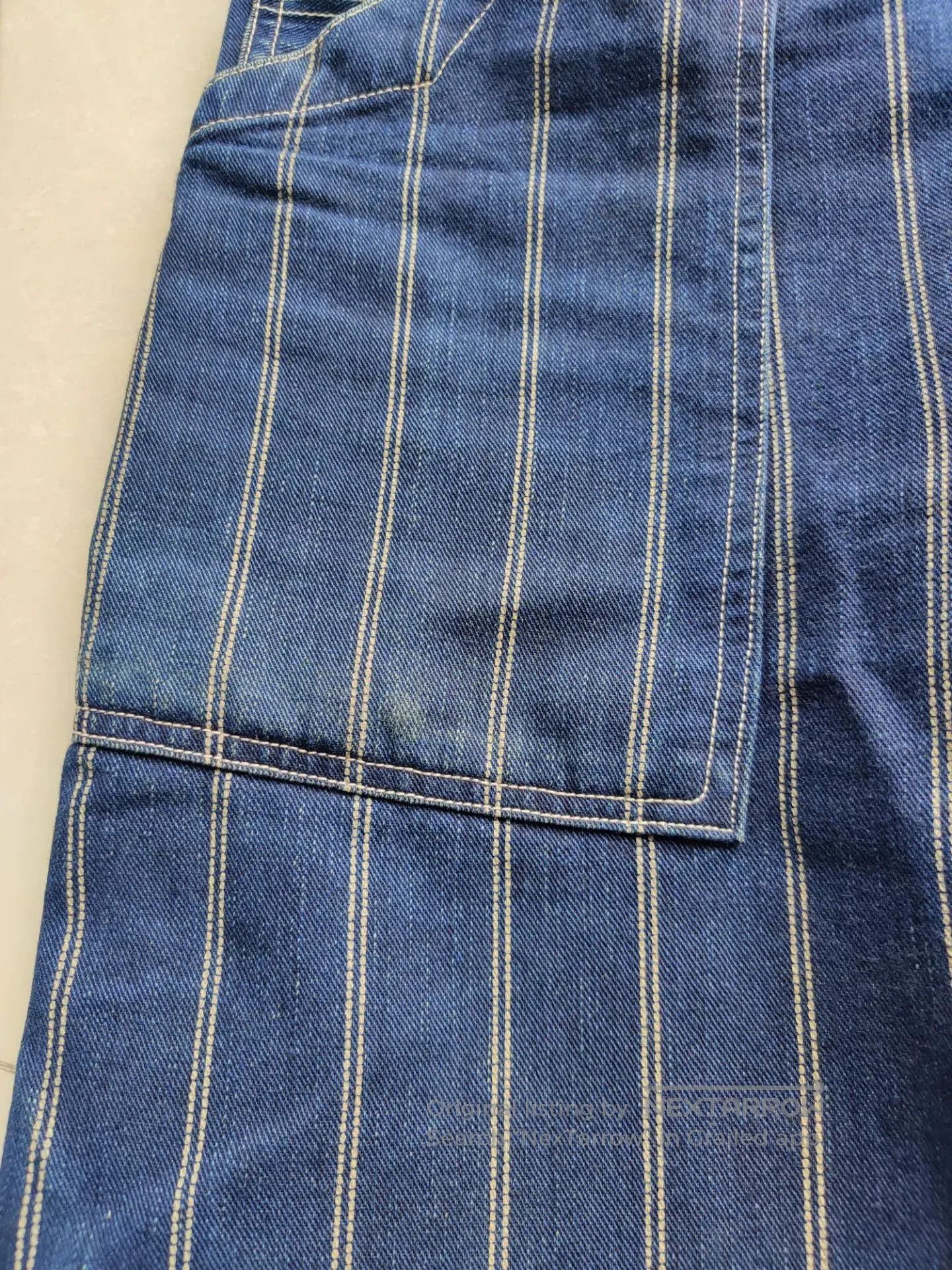Freewheelers Bootleggers Longshoreman Denim Pants. Size US 30 / EU 46 - 8 Thumbnail