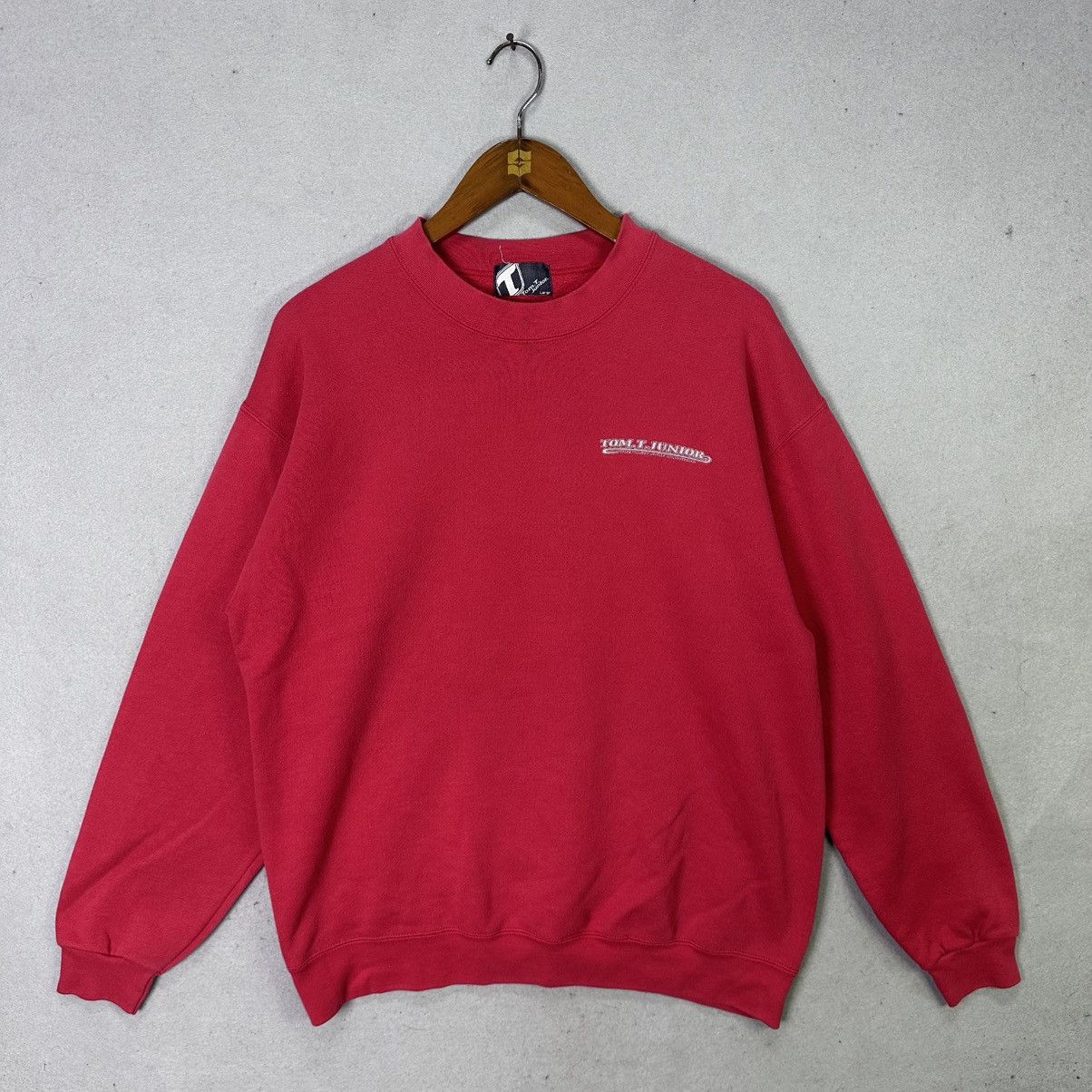 Vintage Vintage Tom.T Junior Sweatshirt Made in Japan Size US L / EU 52-54 / 3 - 1 Thumbnail