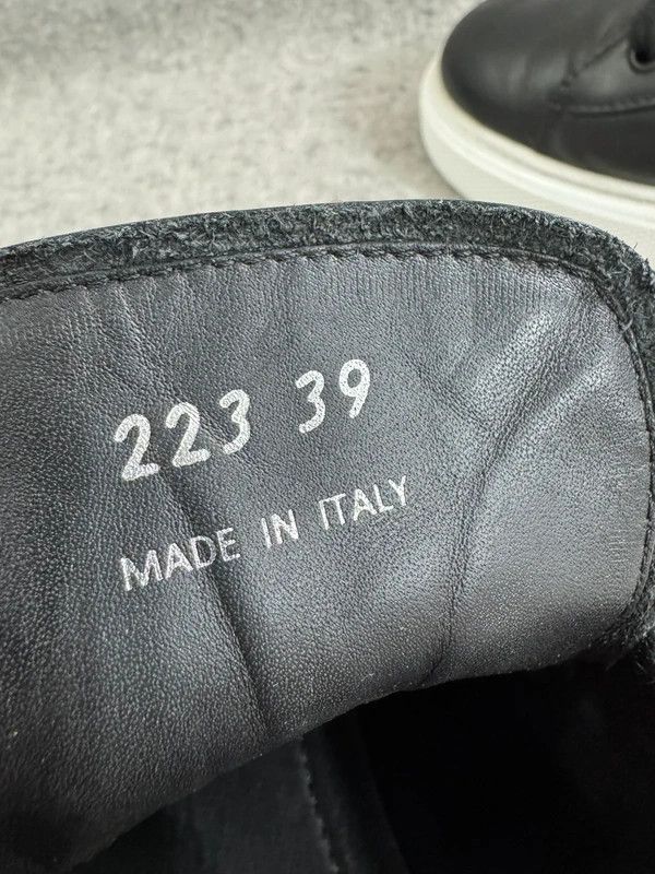 Prada Prada Black Leather Low Top Platform Sneakers Size 39 Size US 9 / IT 39 - 15 Thumbnail
